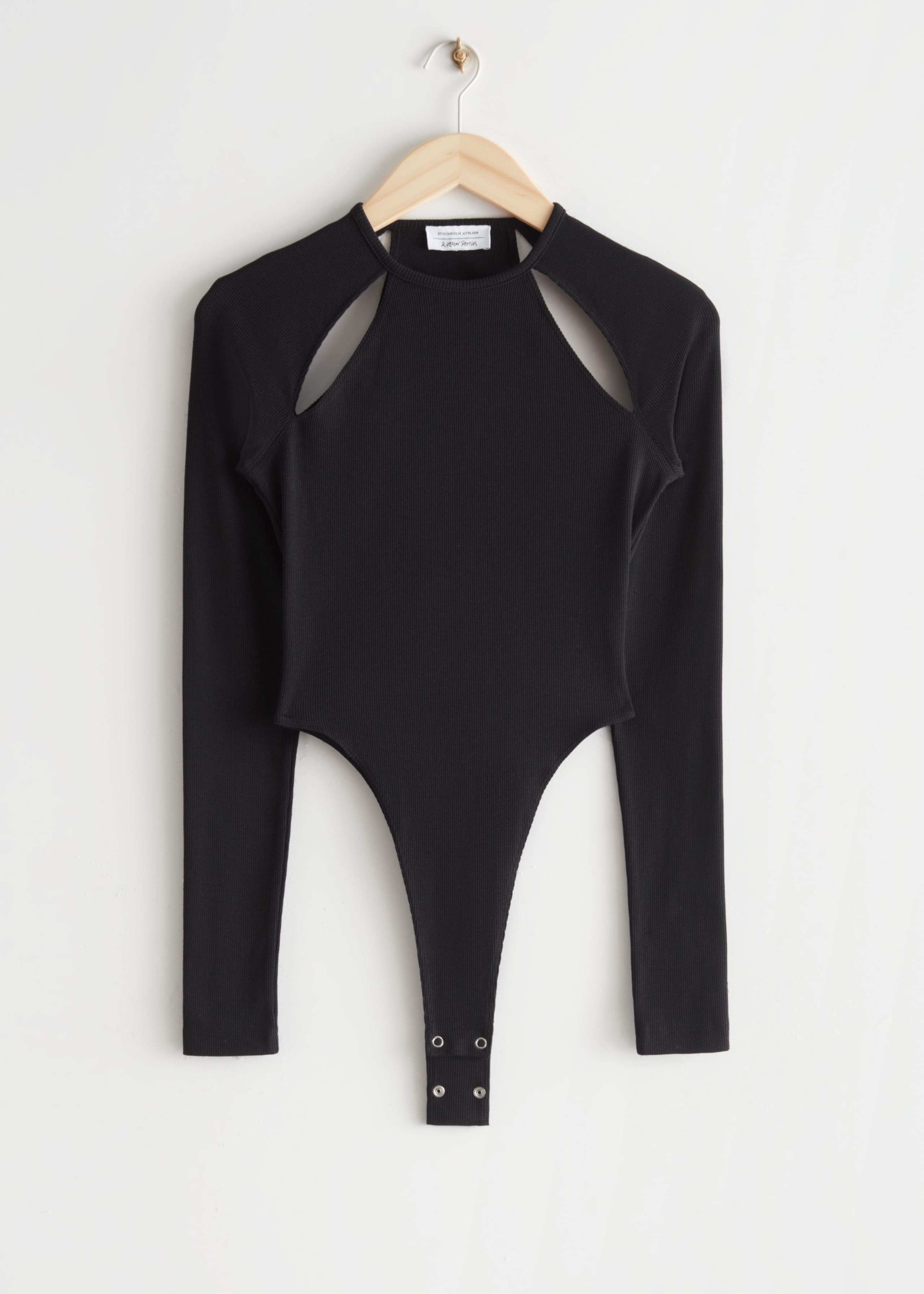 High Cut Bodysuit - White - Natura morta