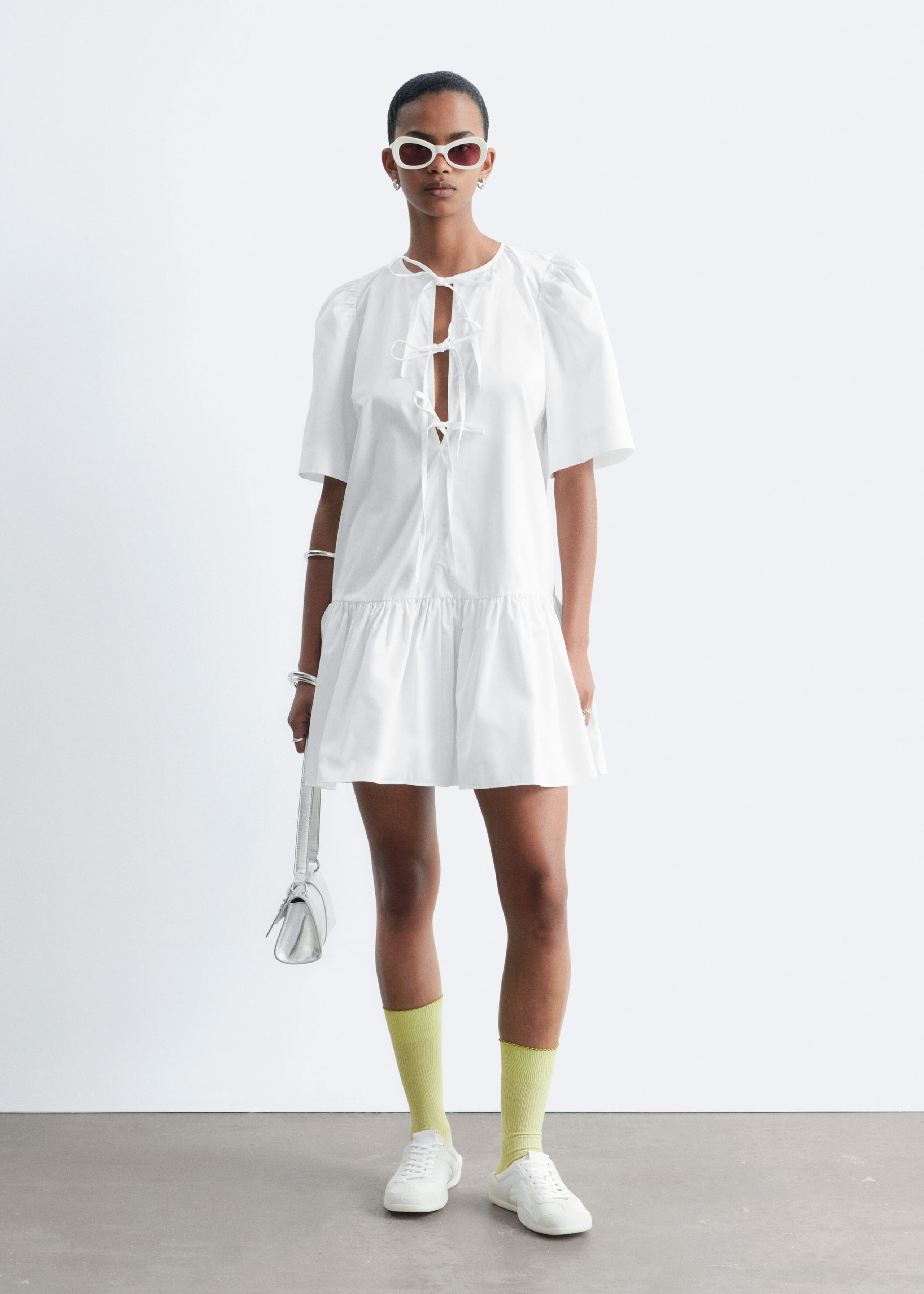 Image of Peplum Mini Dress