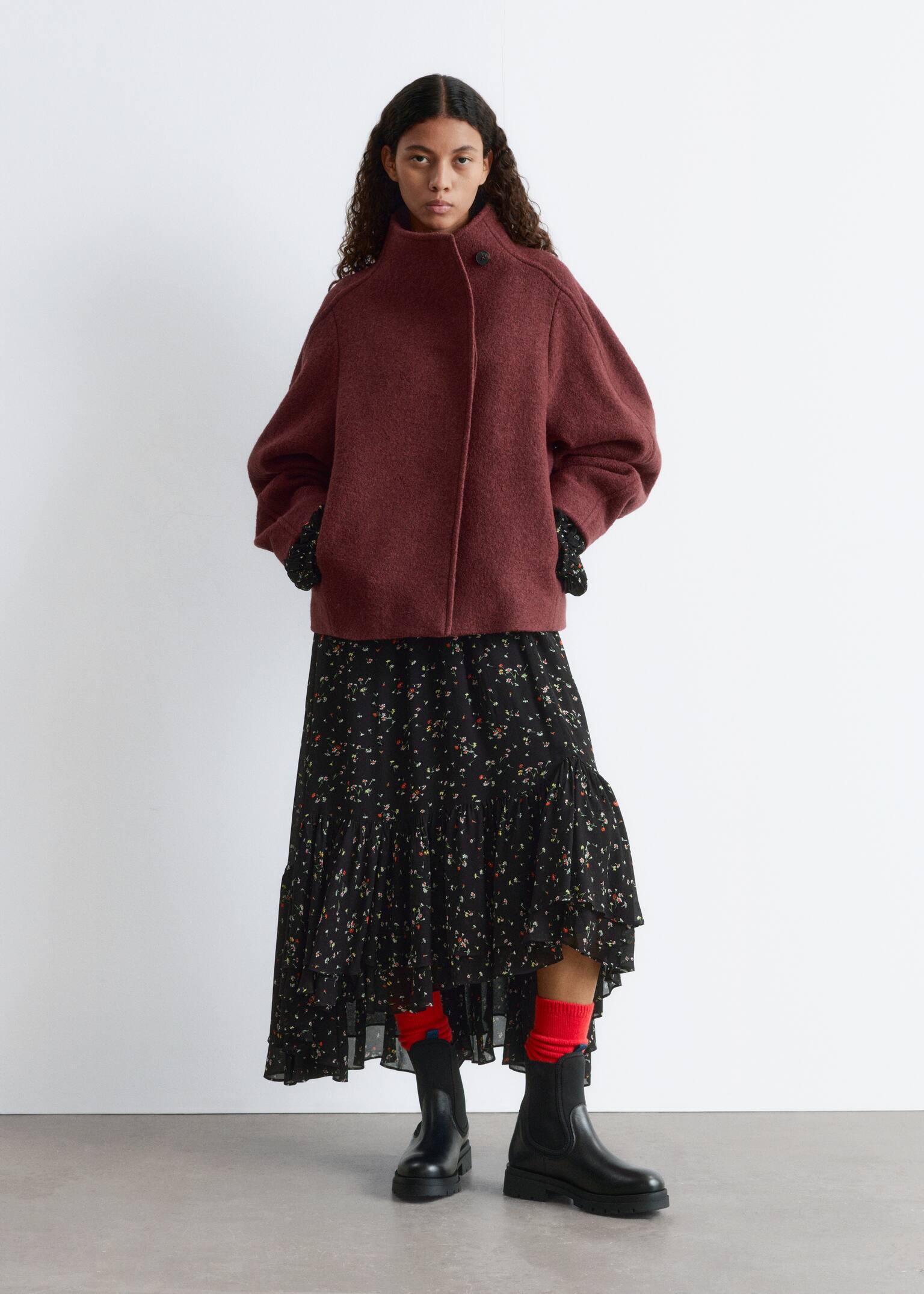 Cizme Chelsea din piele - Negru - 3