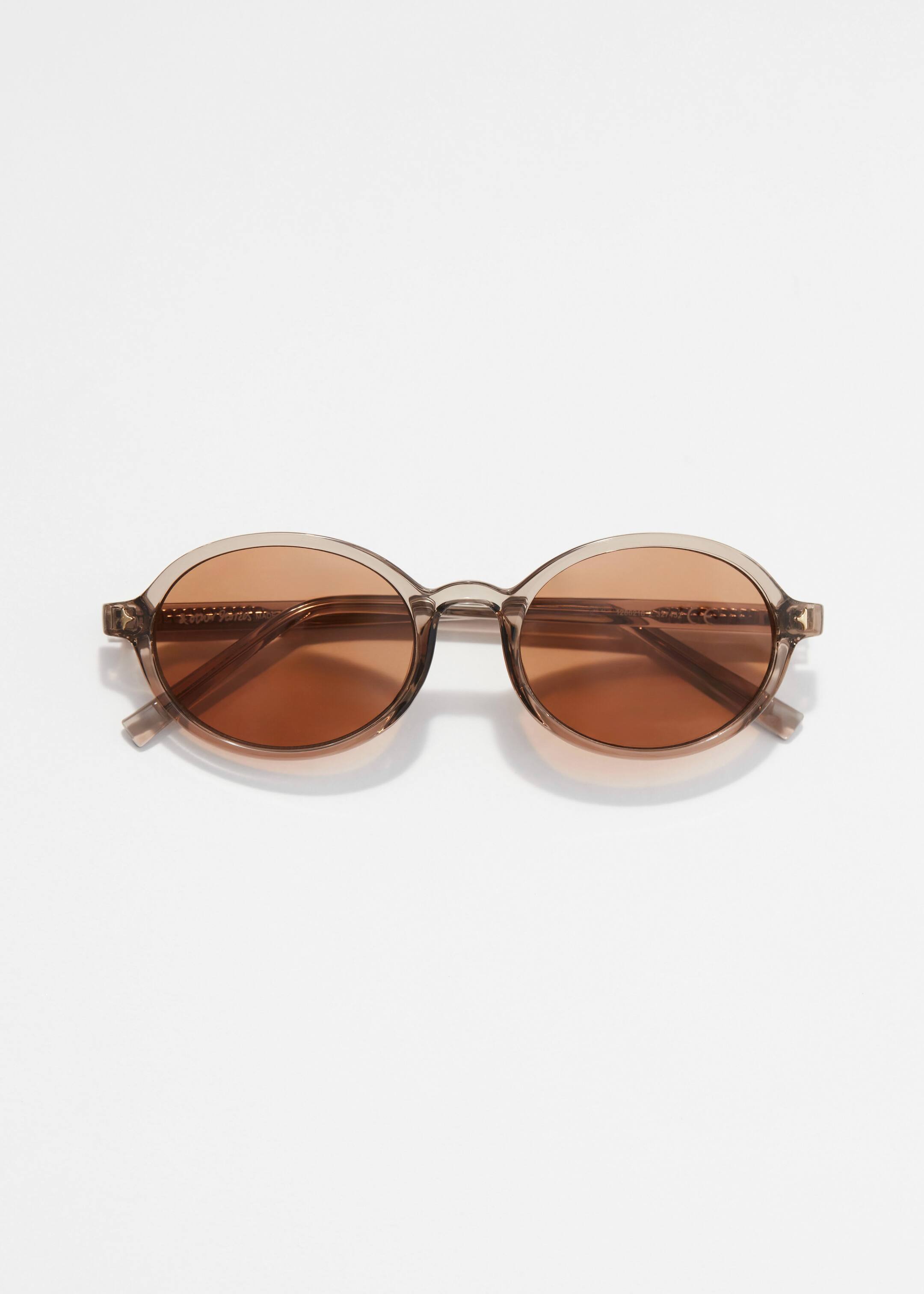 Grösseres Bild ansehen: Ovale Sonnenbrille - Greige/Braun - DAMEN | H&M CH 2
