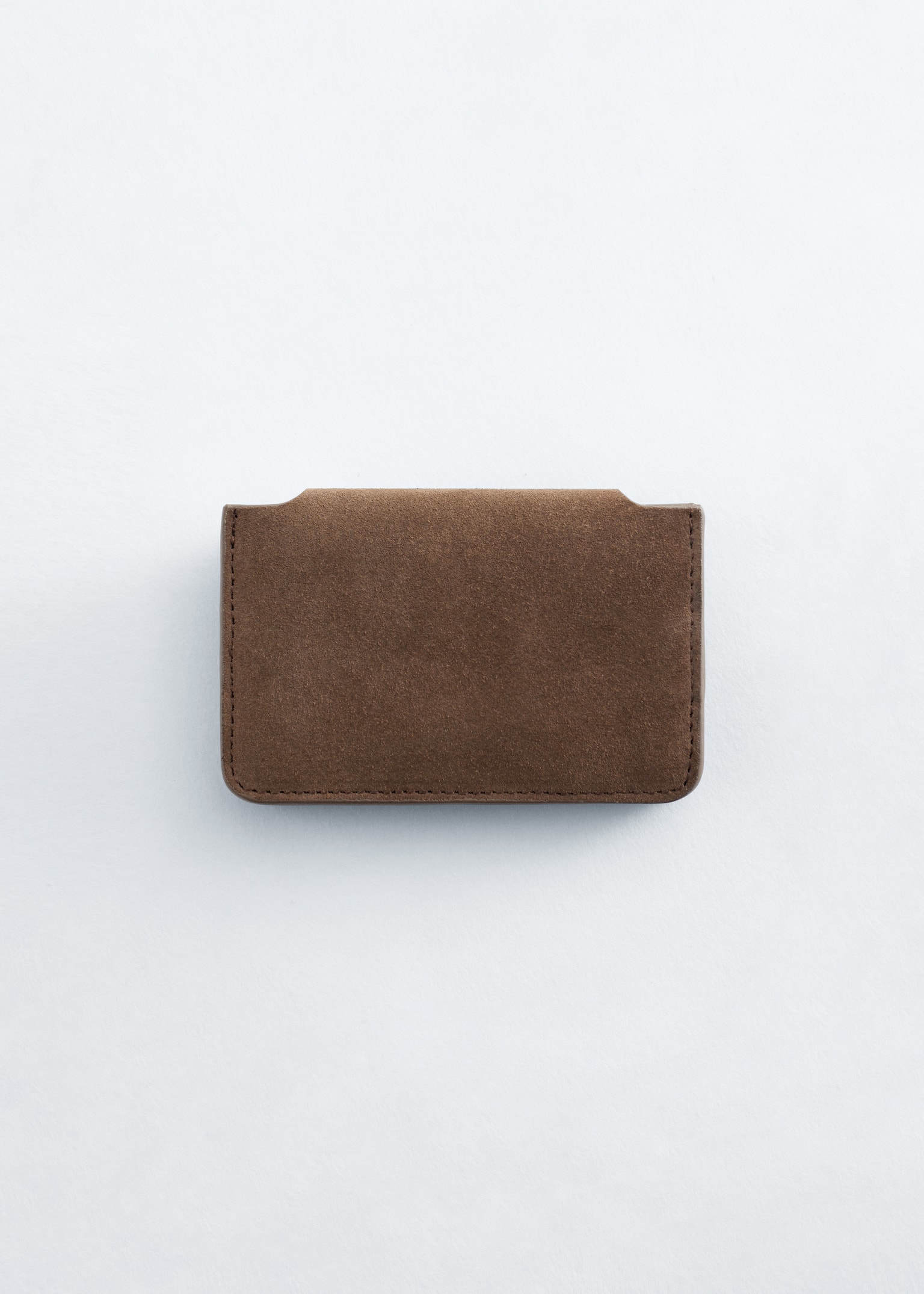 Portcard din piele - Maro/Black - 2