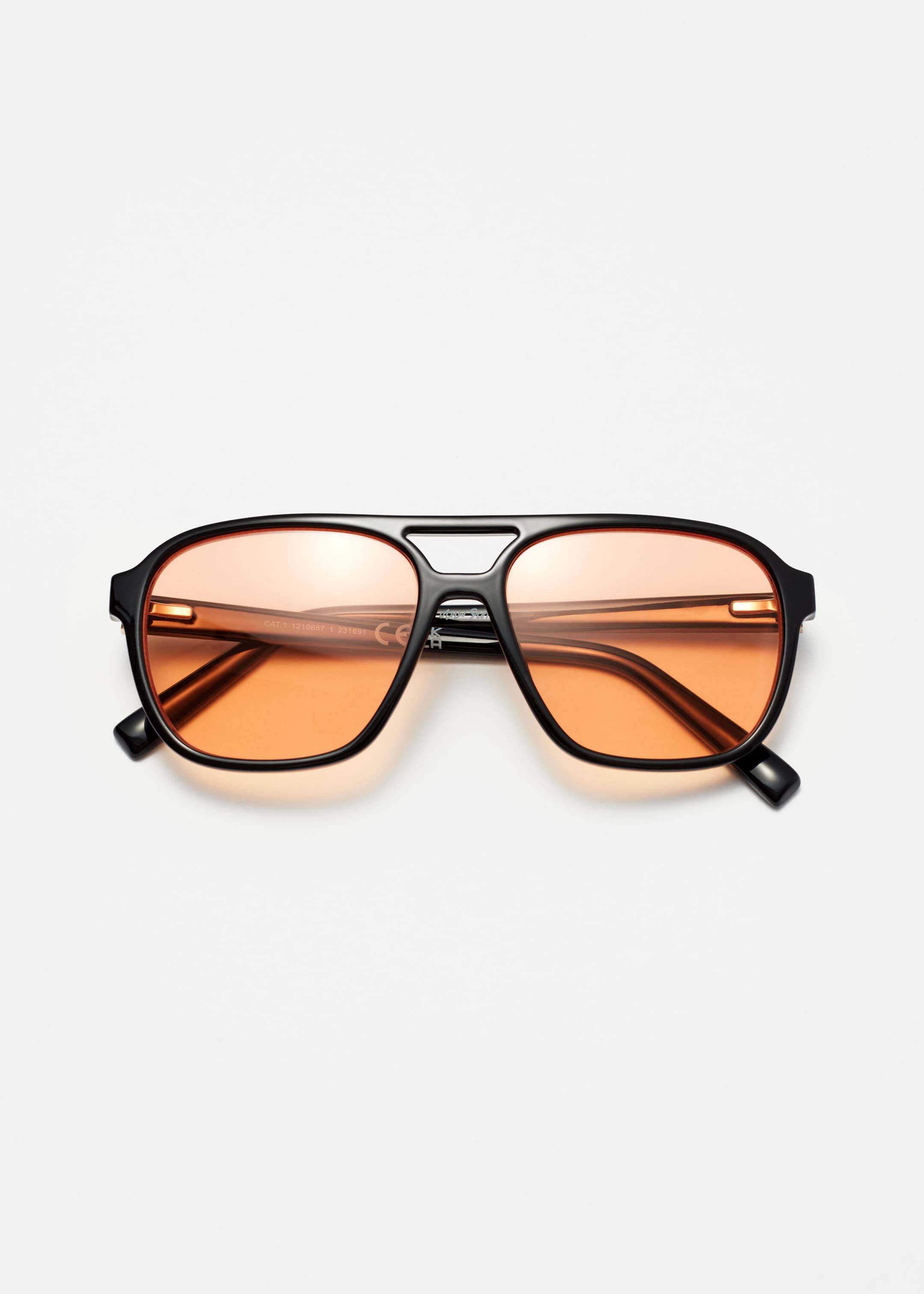 Ver imagen más grande: Gafas de sol con montura de aviador - Negro - MUJER | H&M ES 1