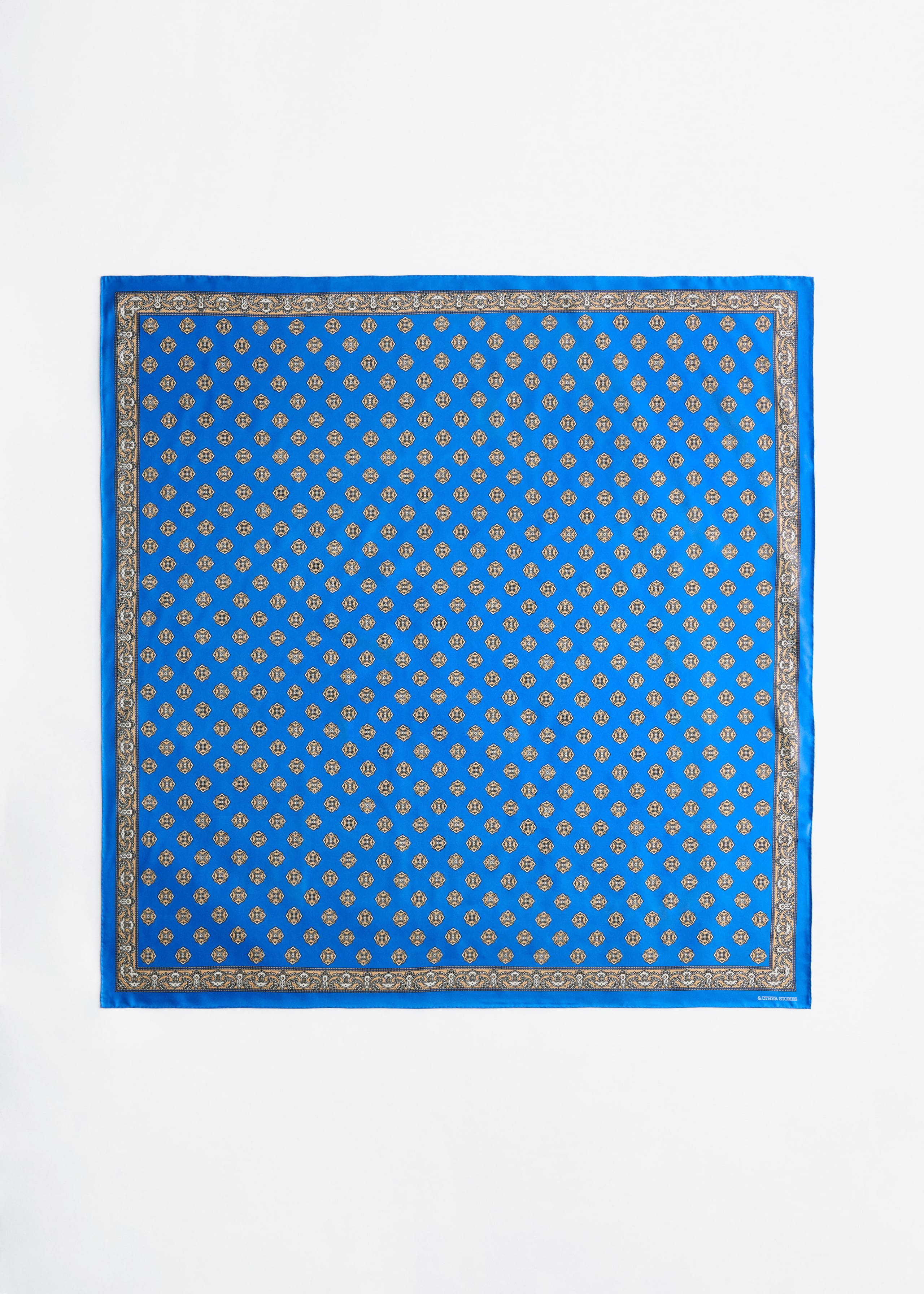 Image of Printed Silk Scarf