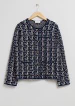 Blue/White Tweed