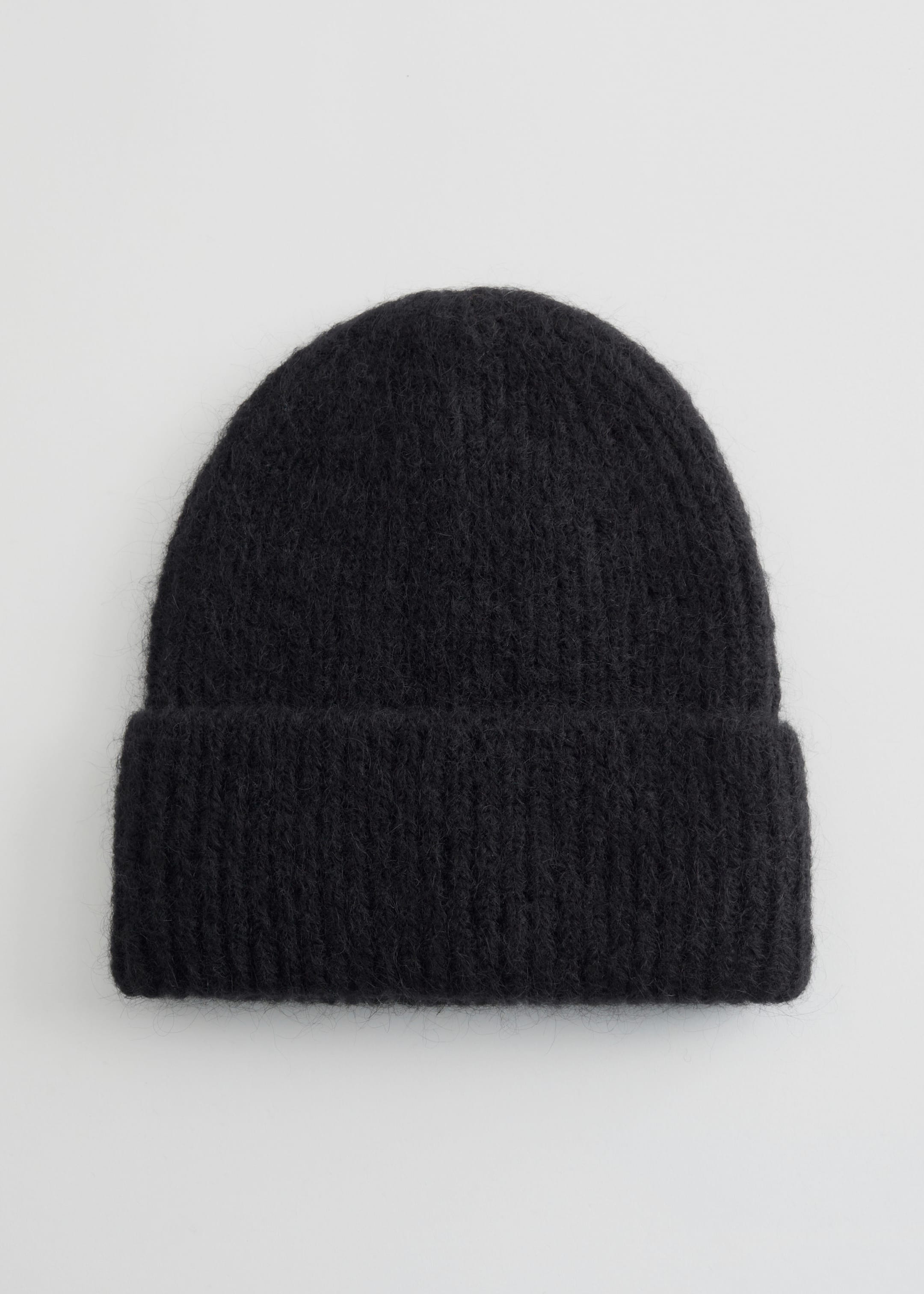 Größeres Bild ansehen: Beanie aus Wollmischung - Schwarz - Ladies | H&M DE 1