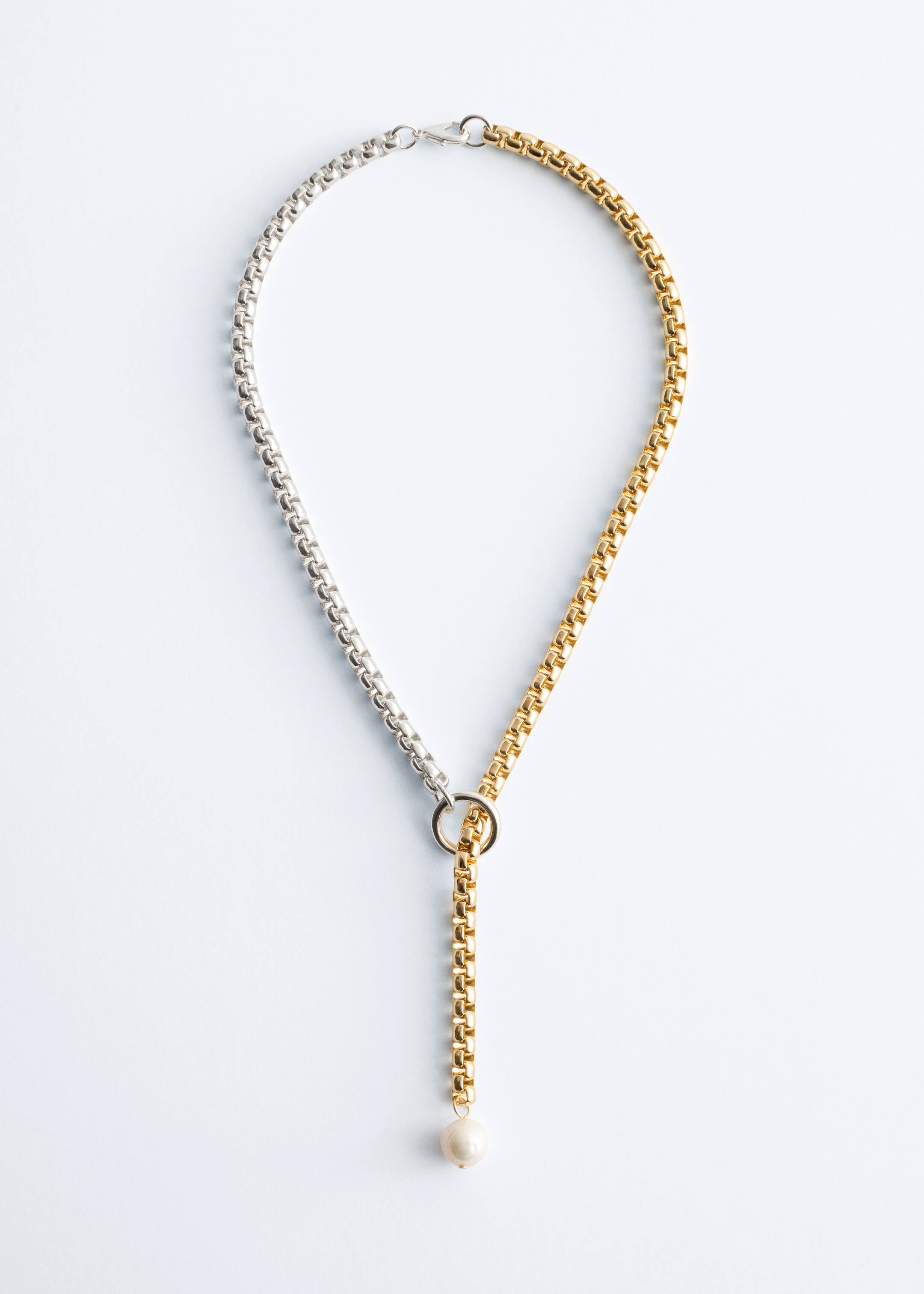 Grösseres Bild ansehen: Zweifarbige Y-Kette - Gold/Silber - DAMEN | H&M CH 2