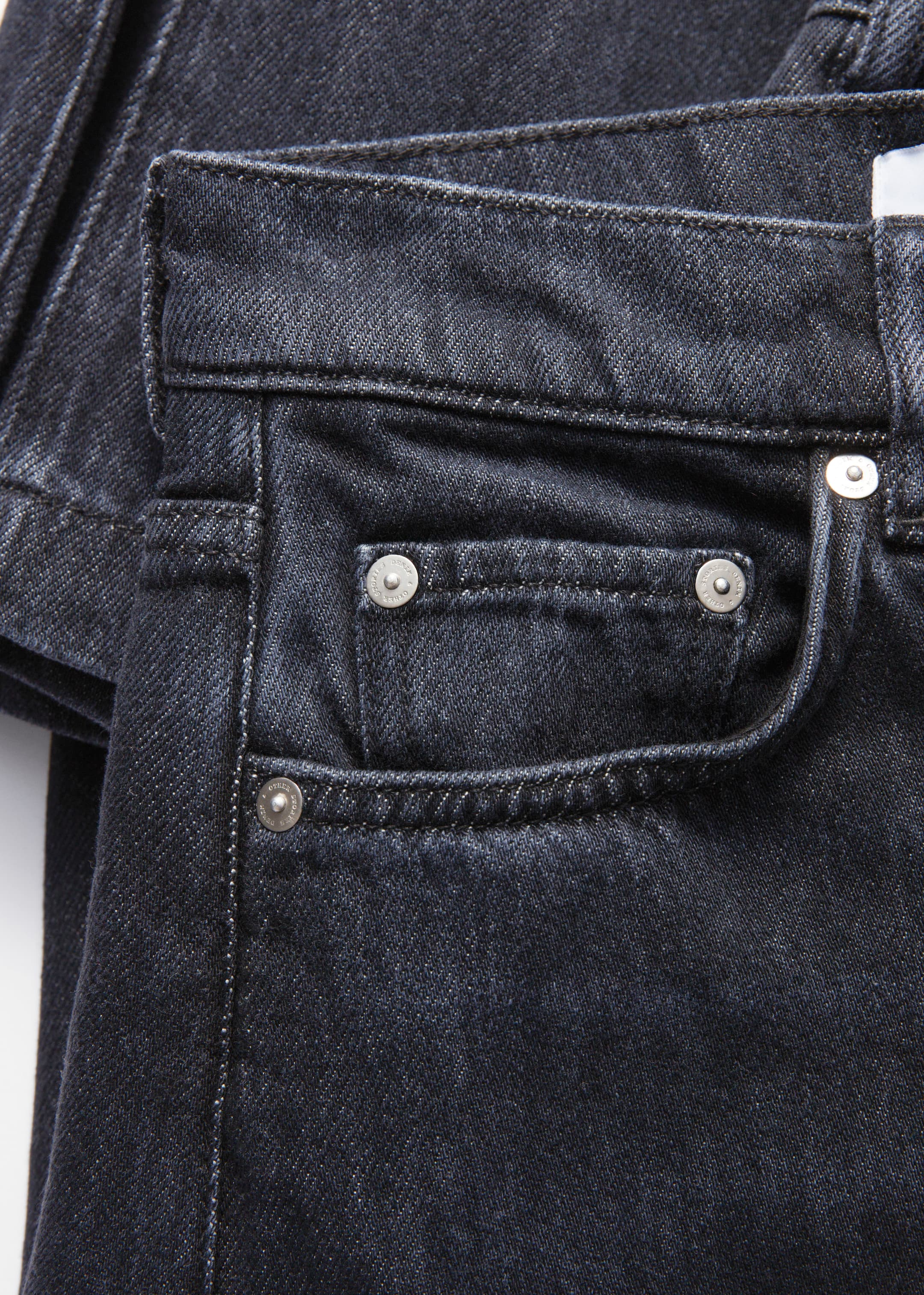 Vis større bilde: Croppede jeans med vide ben - Svart - DAME | H&M NO 2