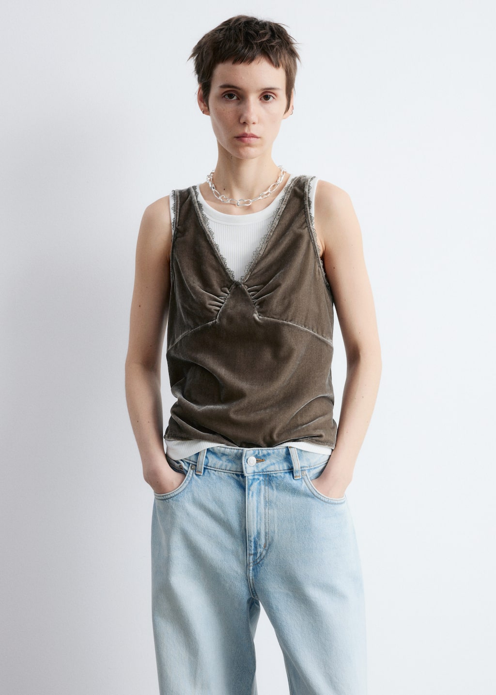 Image of Velvet Camisole