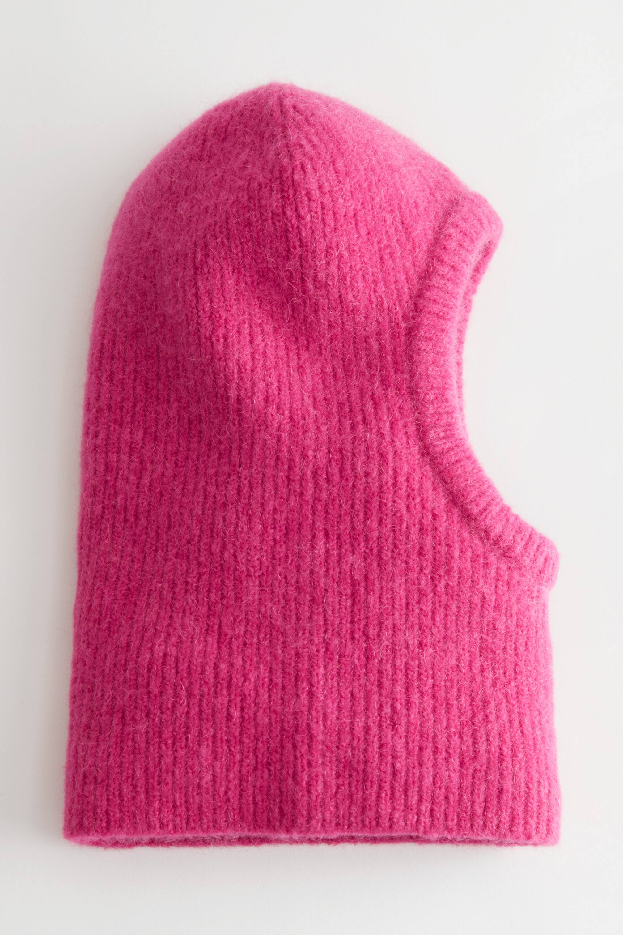 Vis større bilde: Balaclava Knit Hood - Rosa - Ladies | H&M NO 1