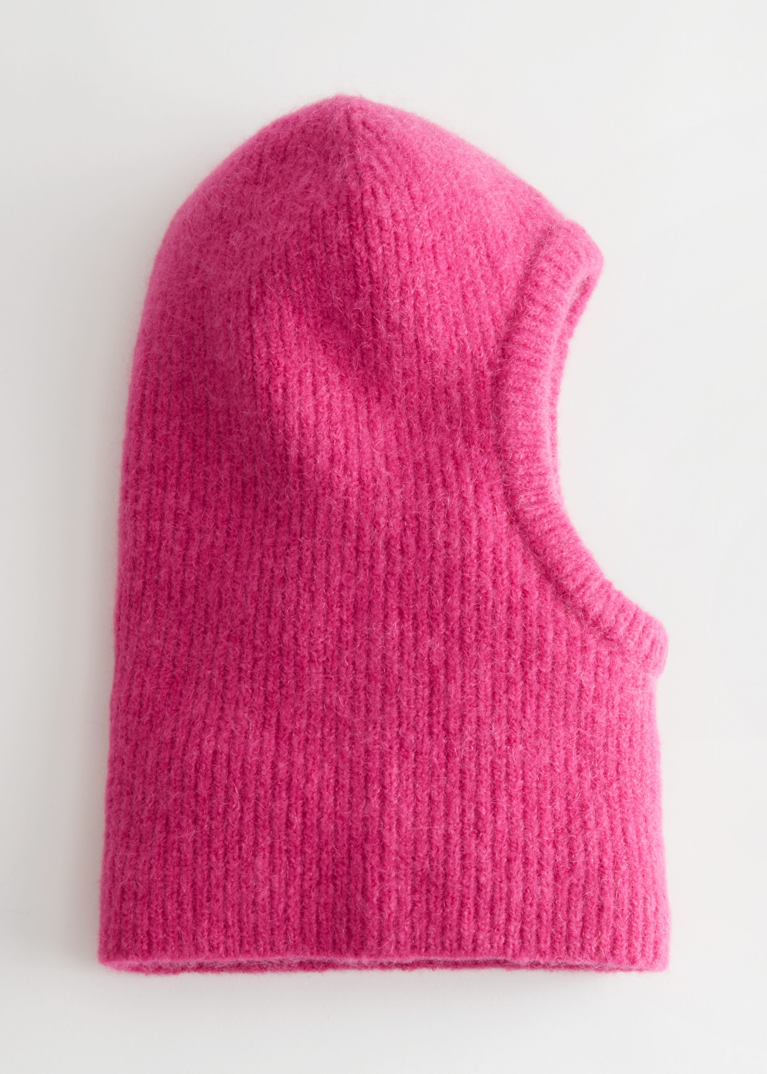 Balaclava Knit Hood - Pink - Still Life