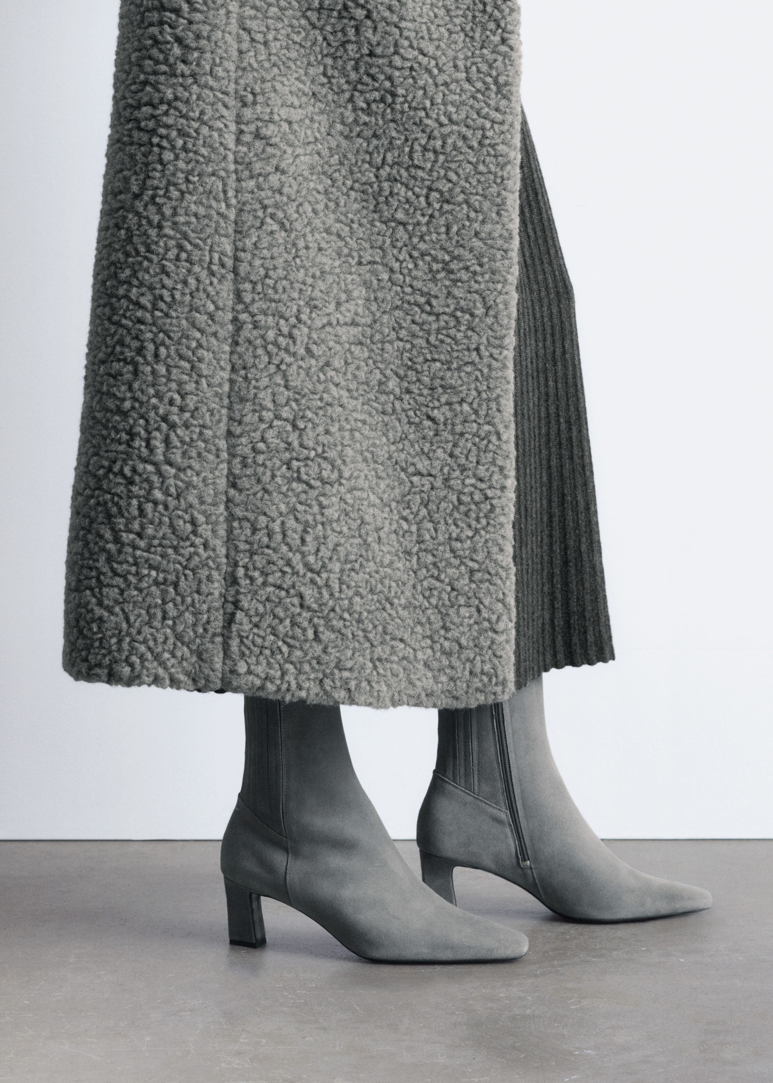 Image of Pointed-Toe Ankle Boots