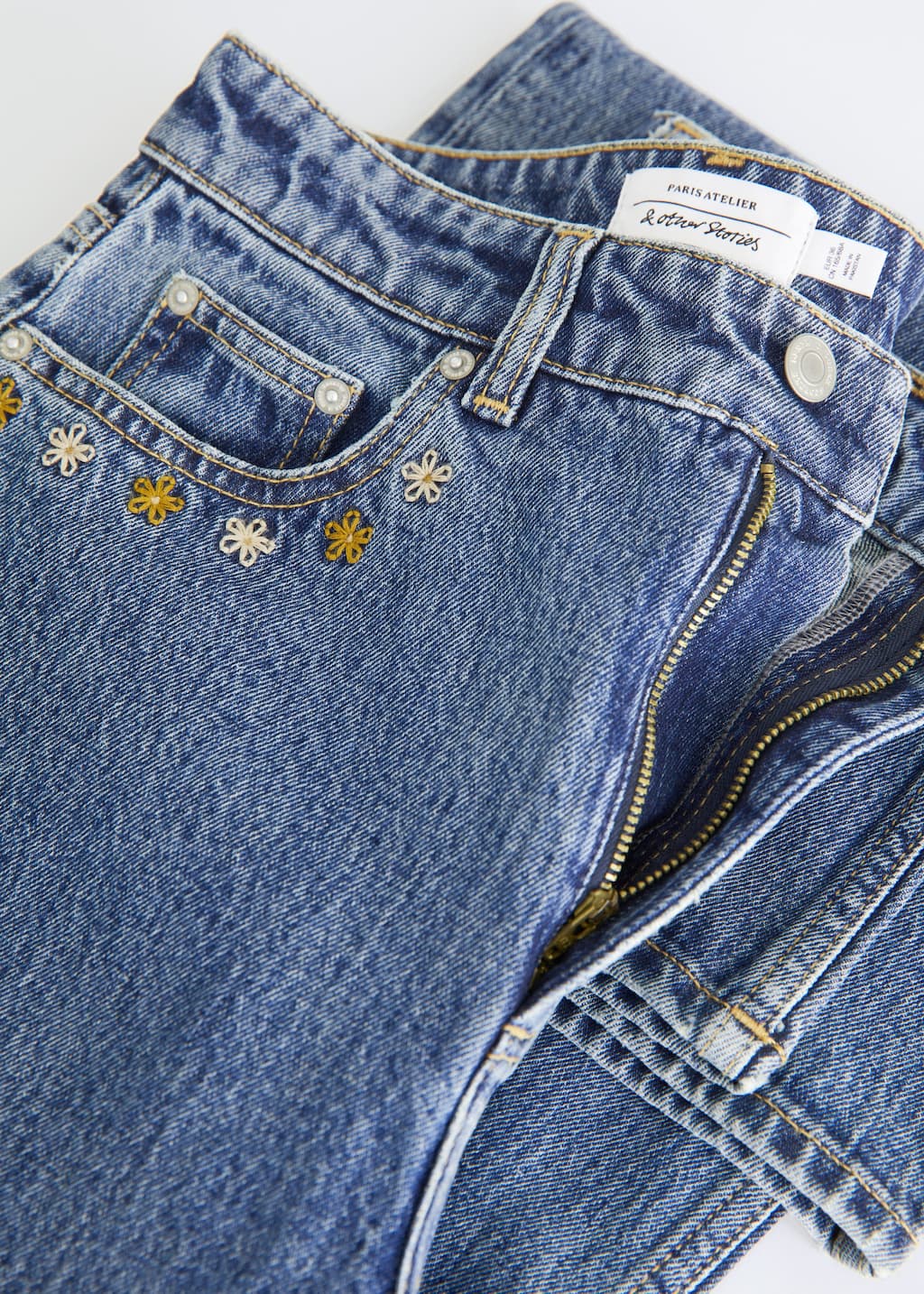 Flared Cropped Jeans - {{variantName}} - Descrizione dettagliata