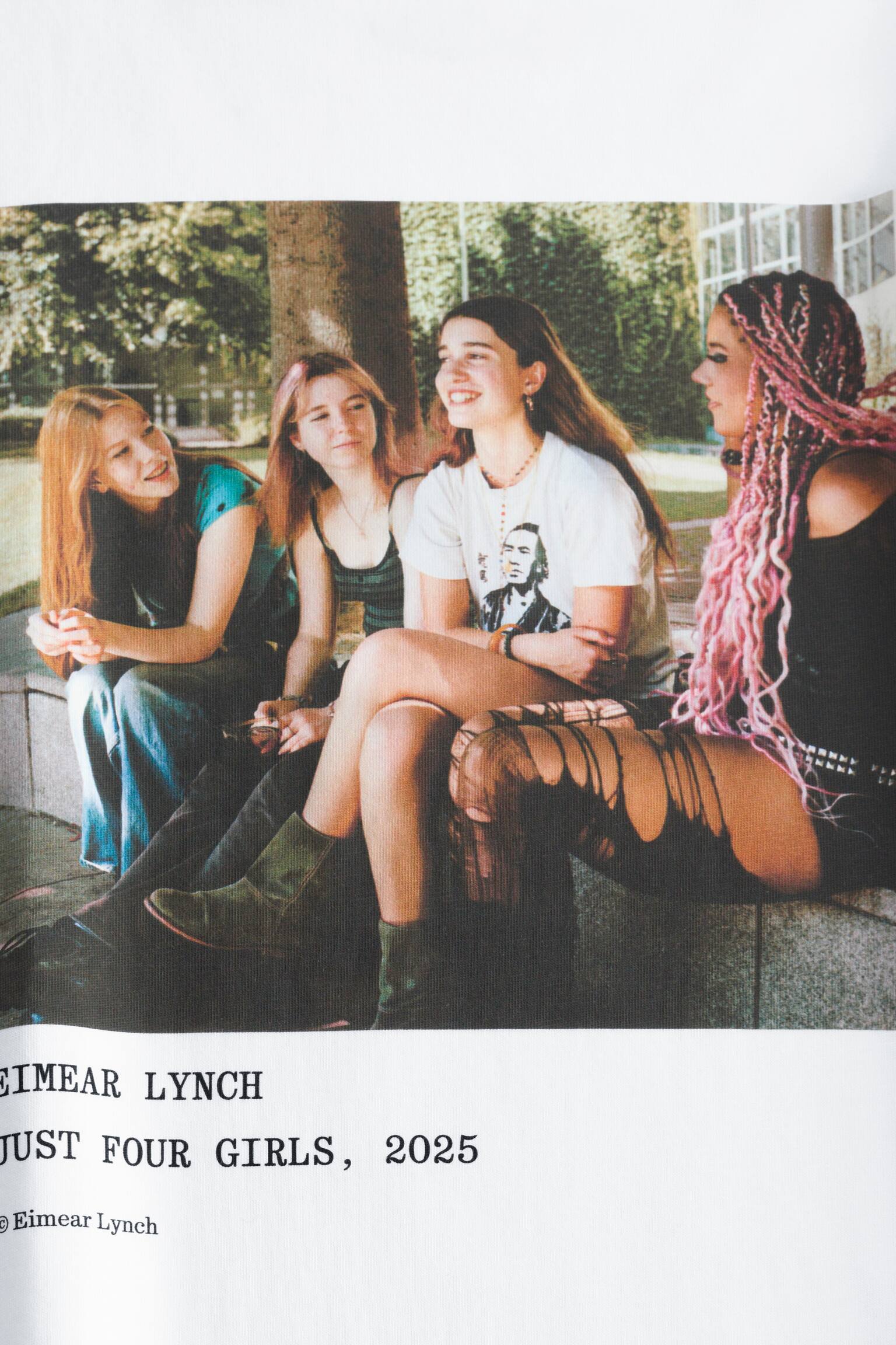 Camiseta de corte holgado con estampado - Blanco/Impresión fotográfica/Blanco/Impresión fotográfica/Blanco/Impresión fotográfica - 4