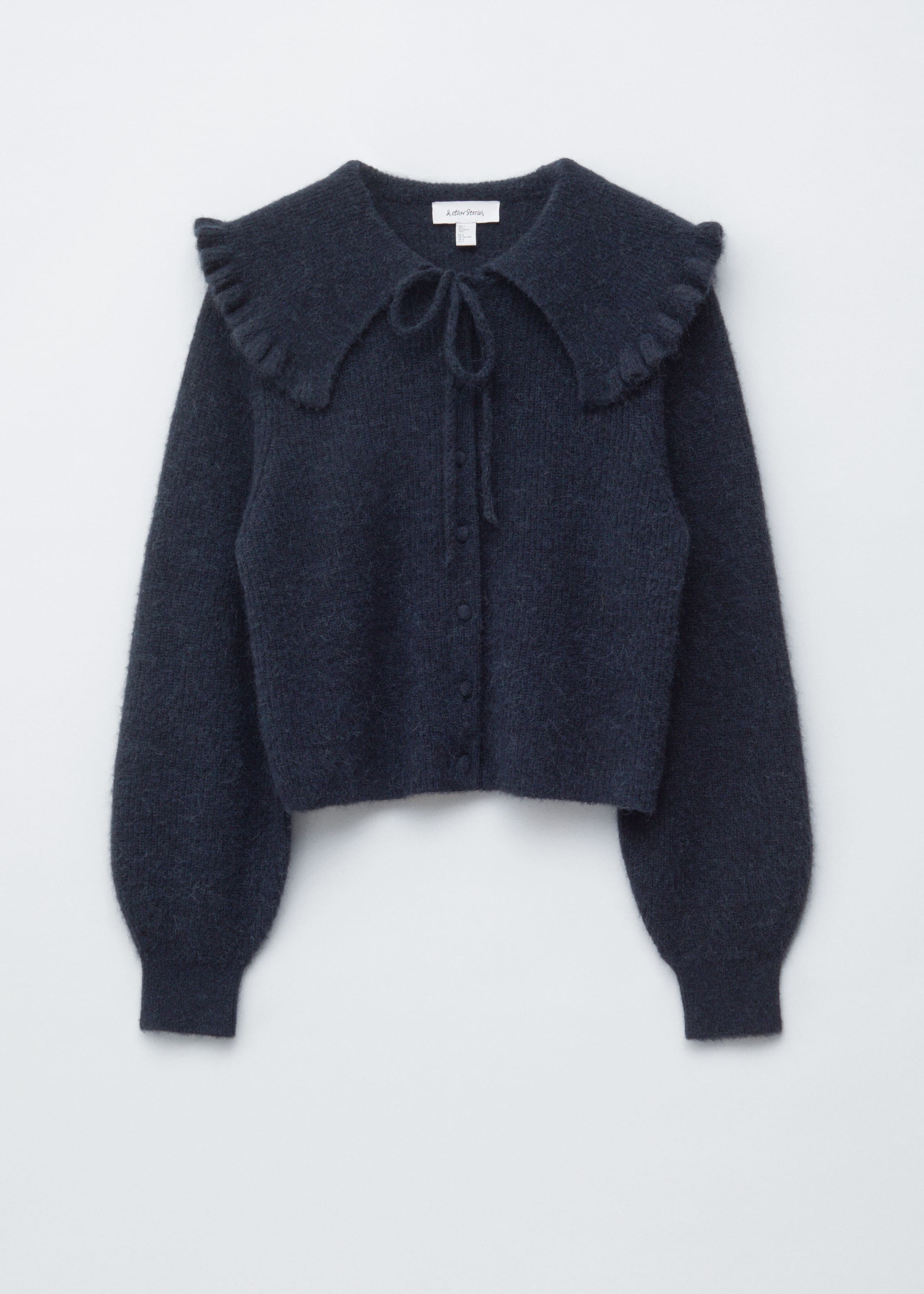 Image of Peter Pan-collar Cardigan
