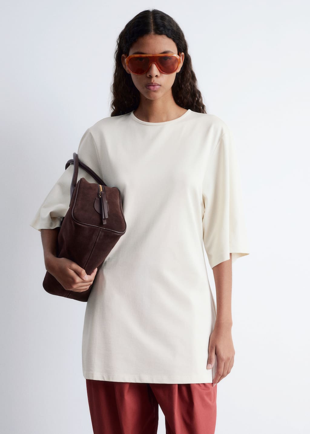 Image of Long Fitted T-shirt