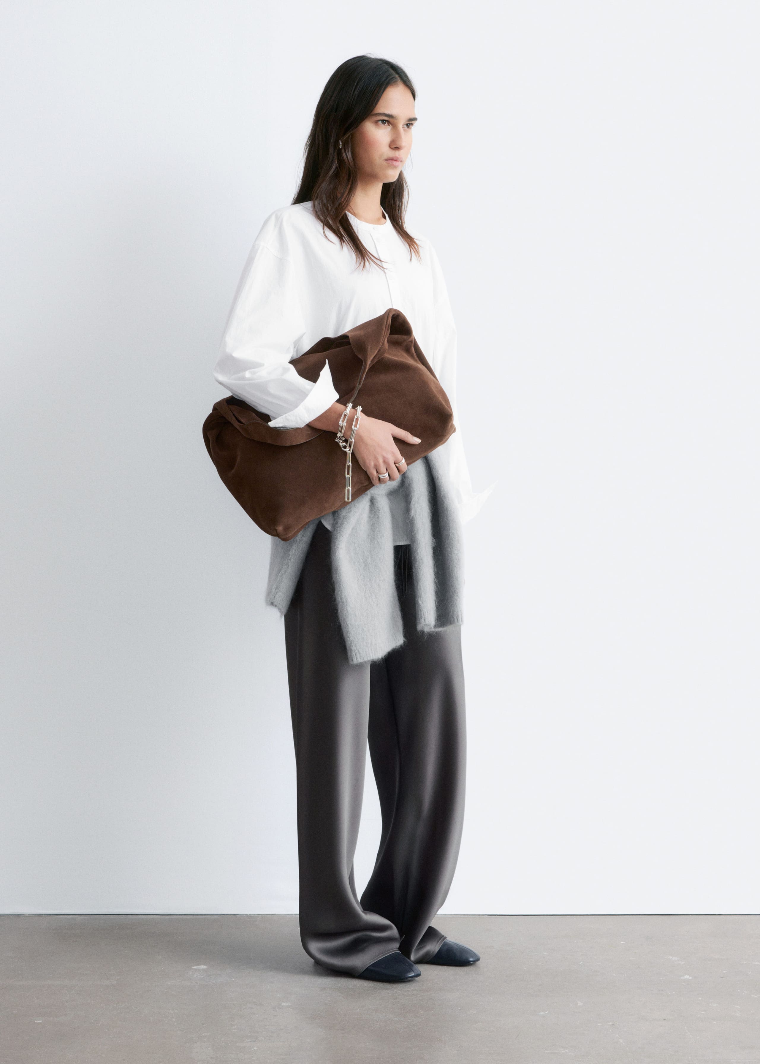 Image of Oversized Cotton Shirt