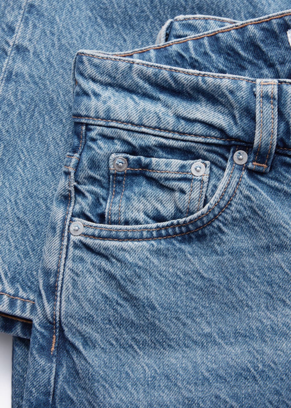 Image of Relaxed Wide-Leg Jeans
