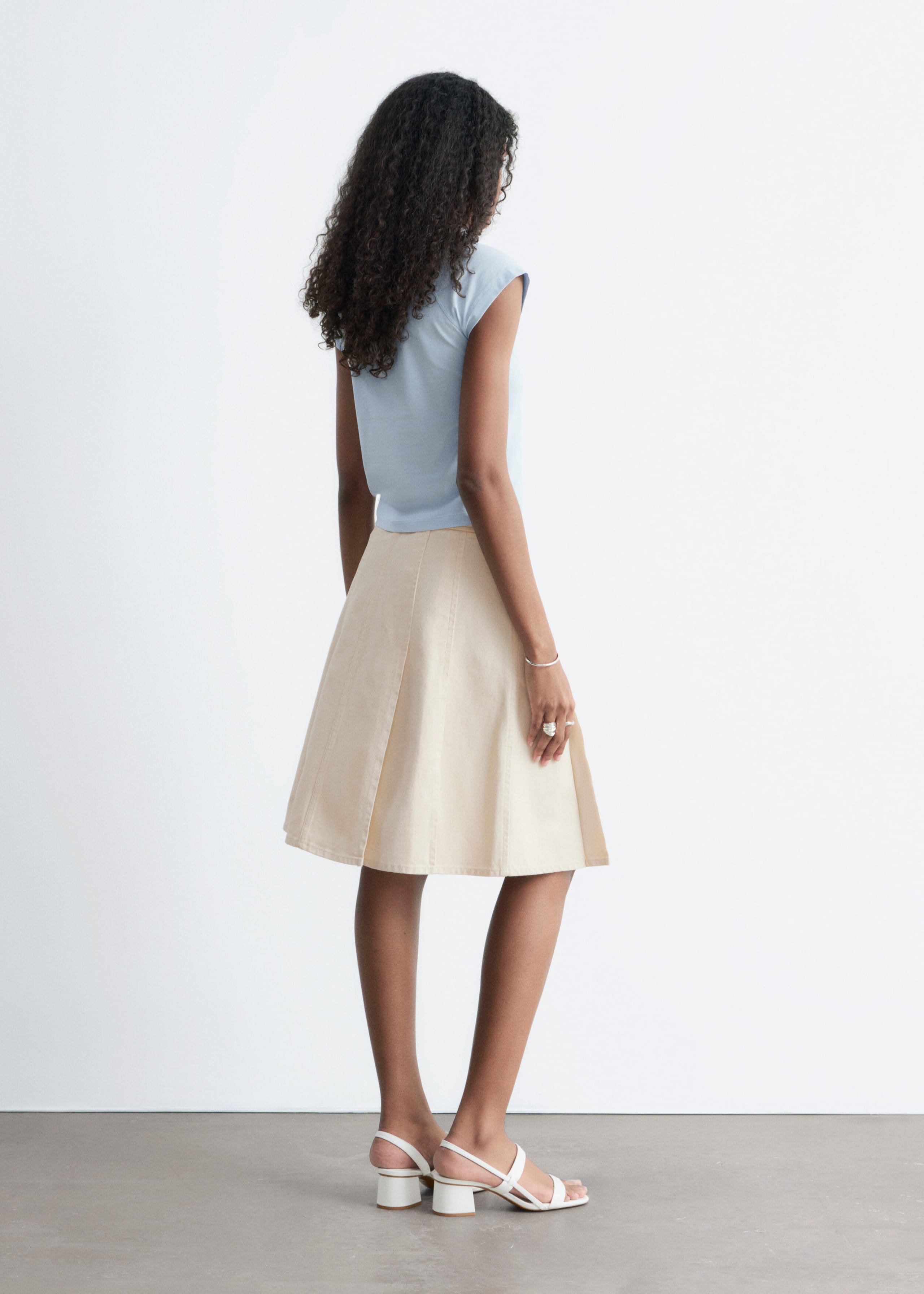 Image of Fitted Jersey T-shirt