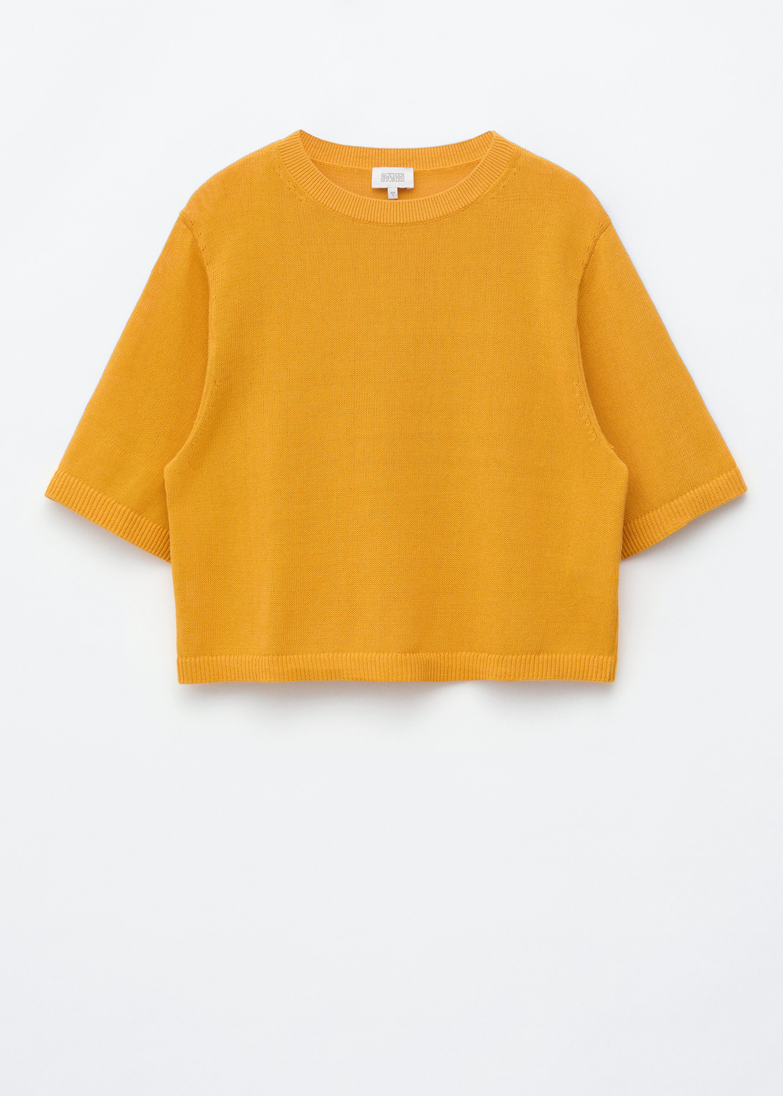 Knitted Cotton T-Shirt