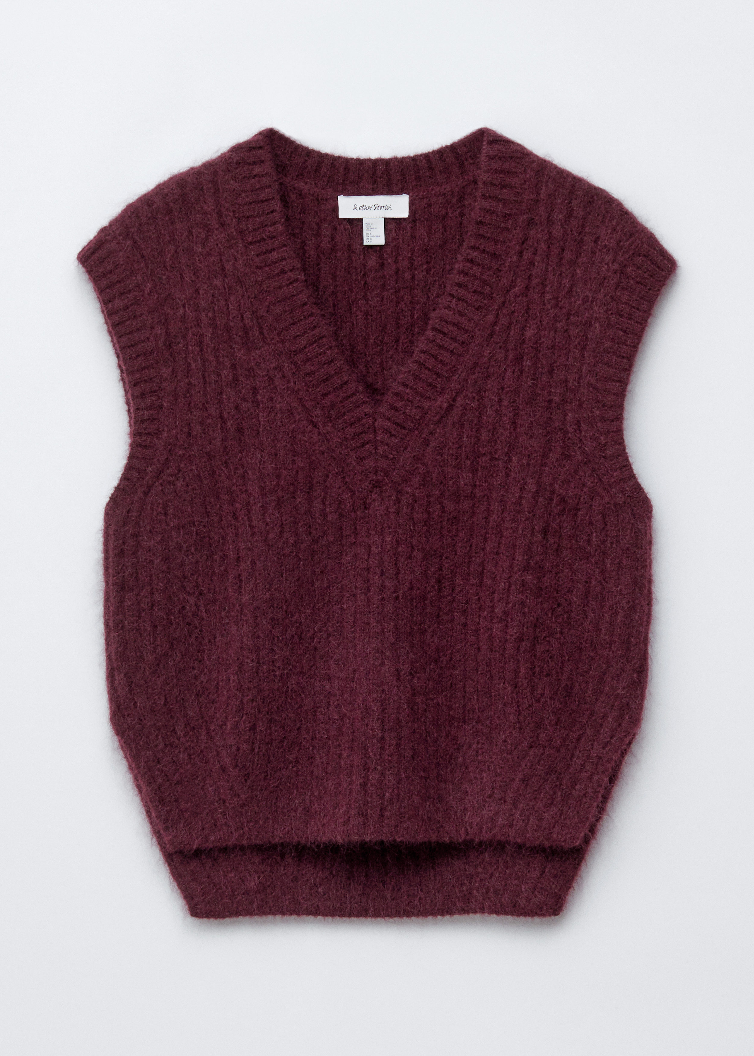トップス stone V-neckknit archive insideout Ingrid V Neck Lambswool Tunic Slipover | Country Collection