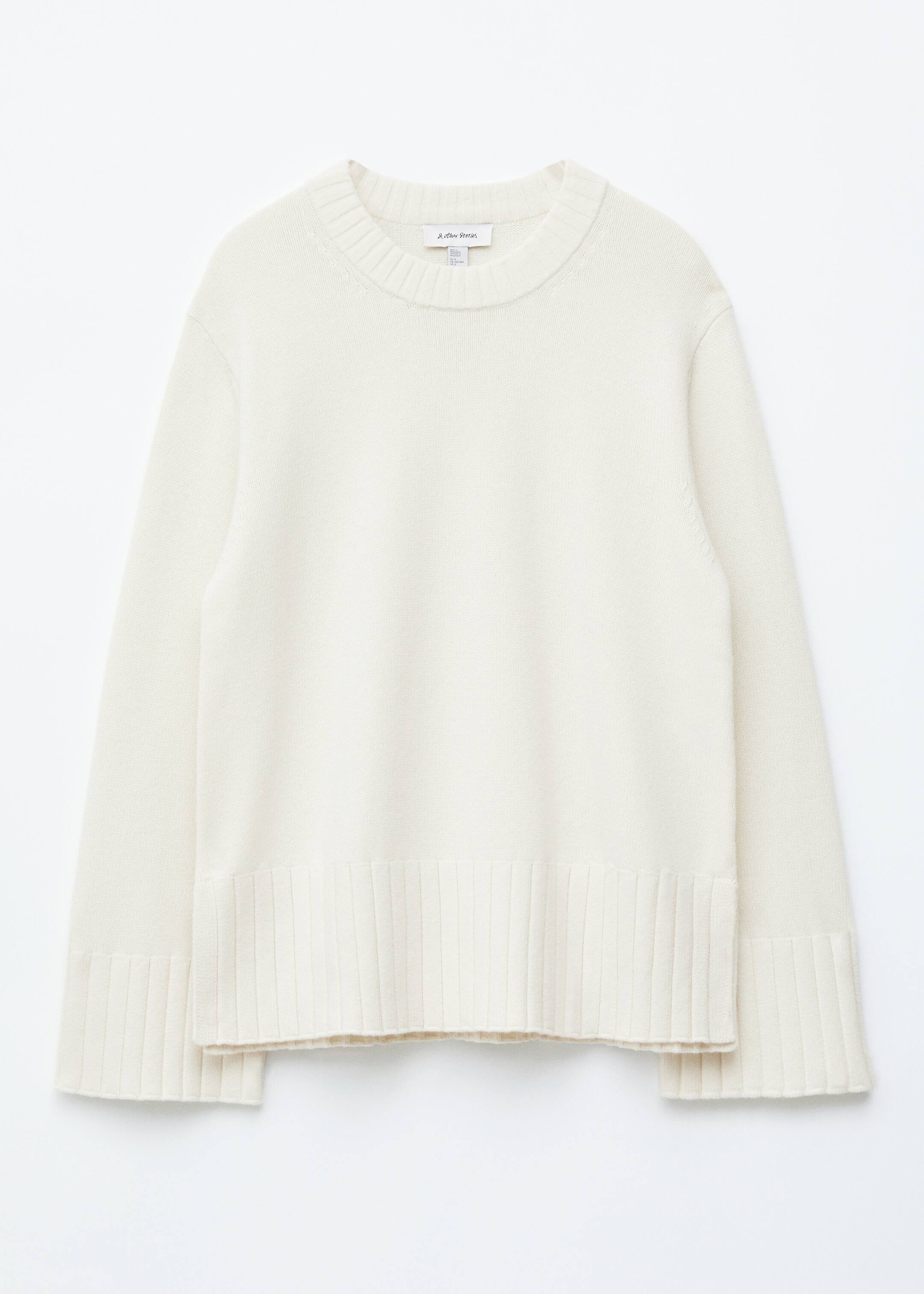 Größeres Bild ansehen: Legerer Strickpullover - Weiß - Ladies | H&M DE 7