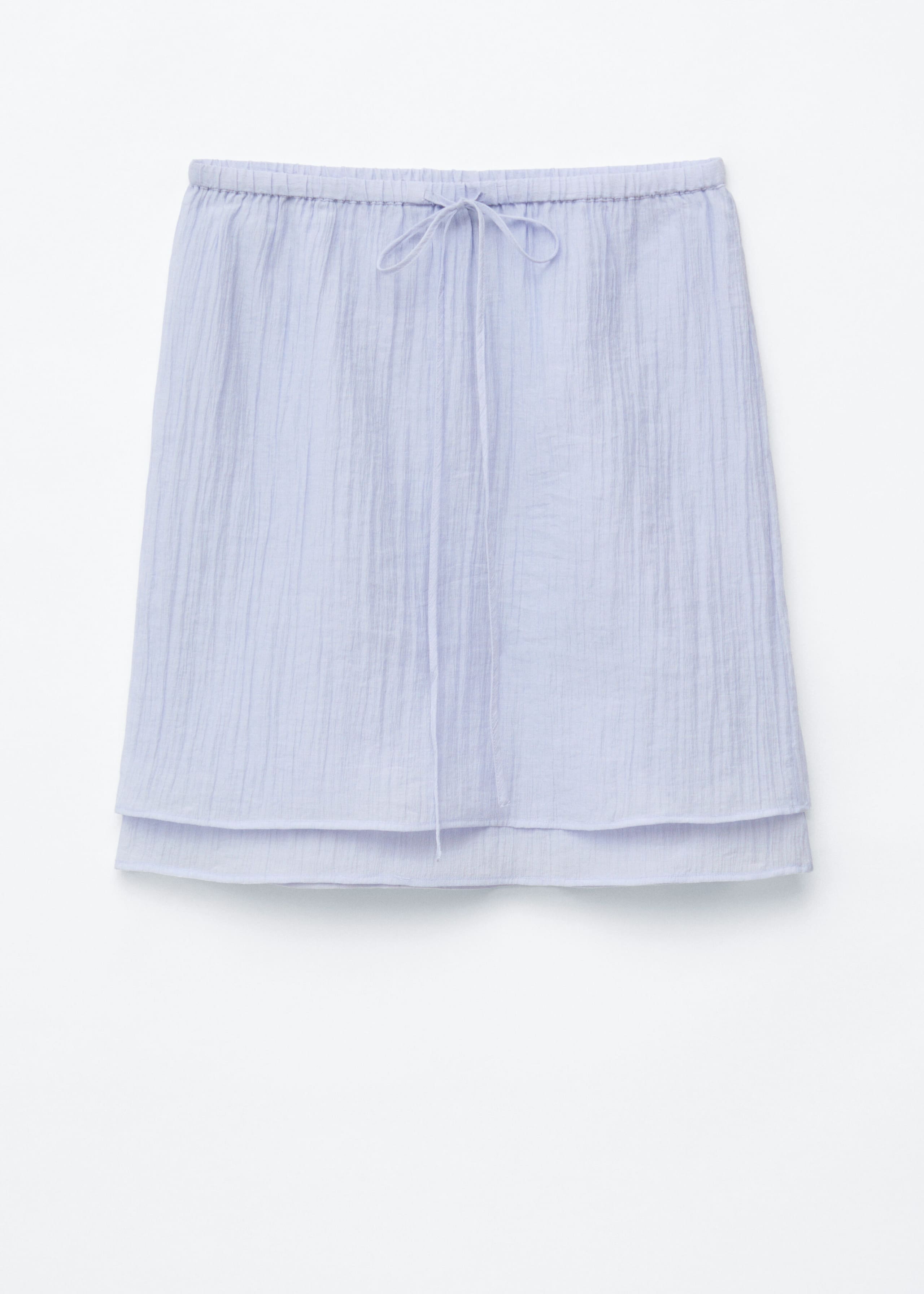 Image of Layered Mini Skirt