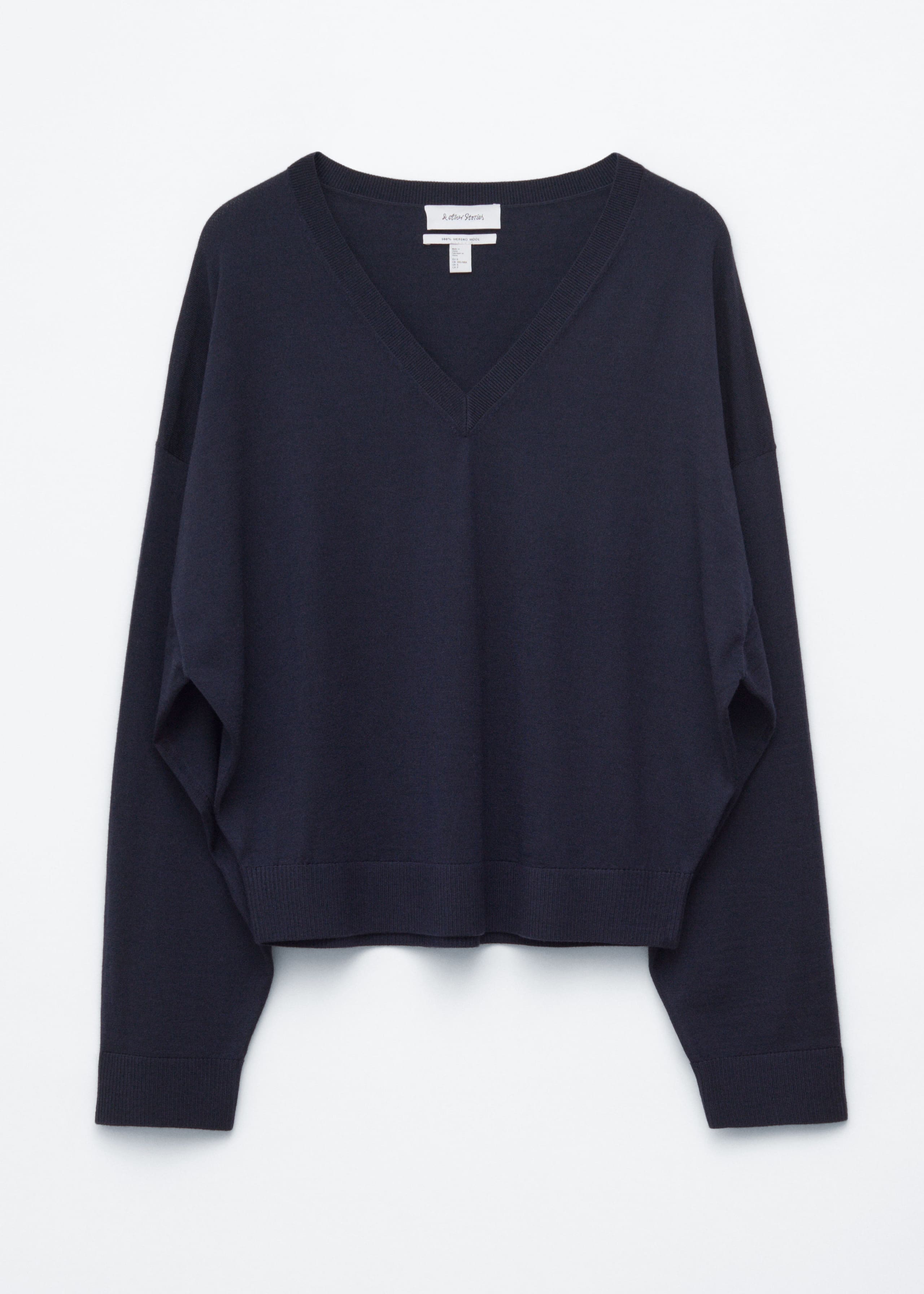 Image of V-Neck Wool Jumper