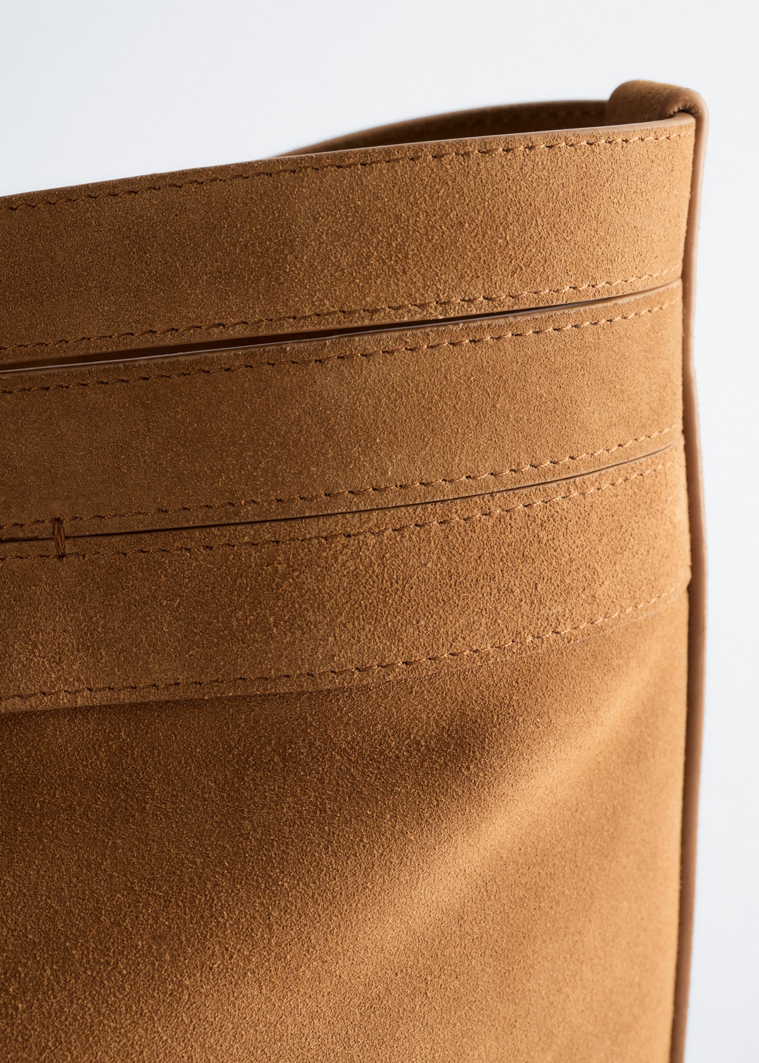 Image of Suede Tote Bag