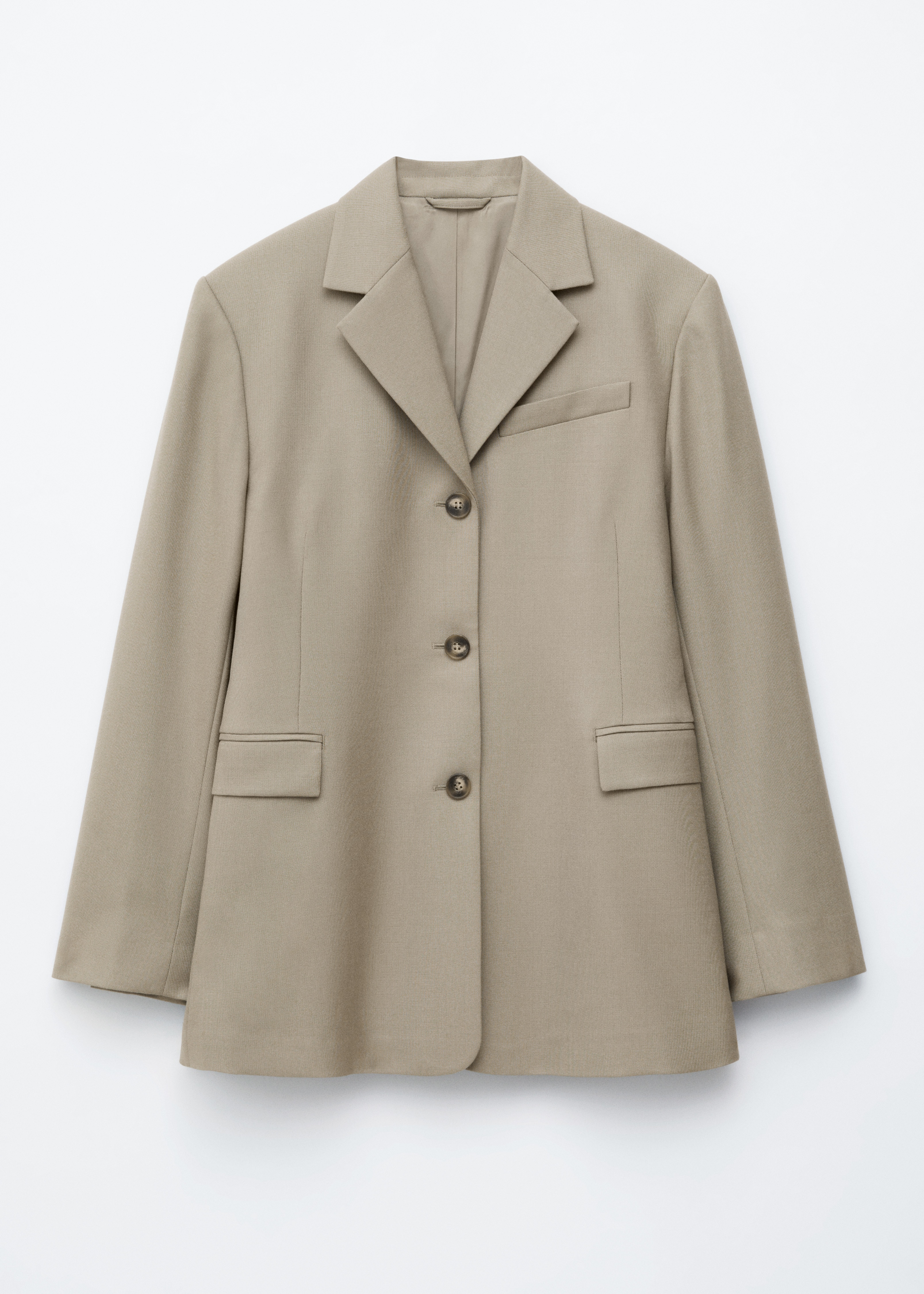 Blazer affusolato - Talpa/Marrone scuro