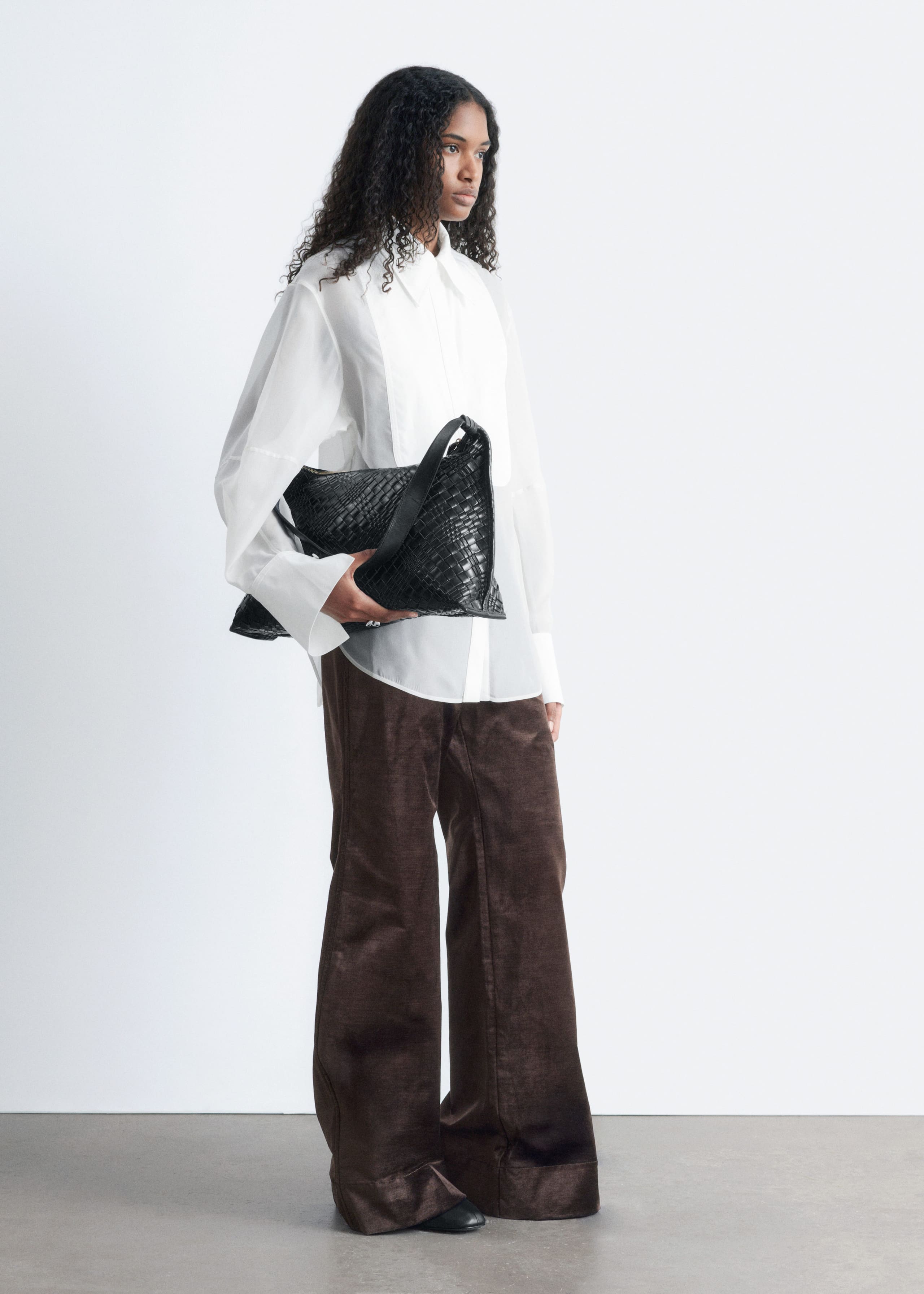 Image of Silk Dress Shirt