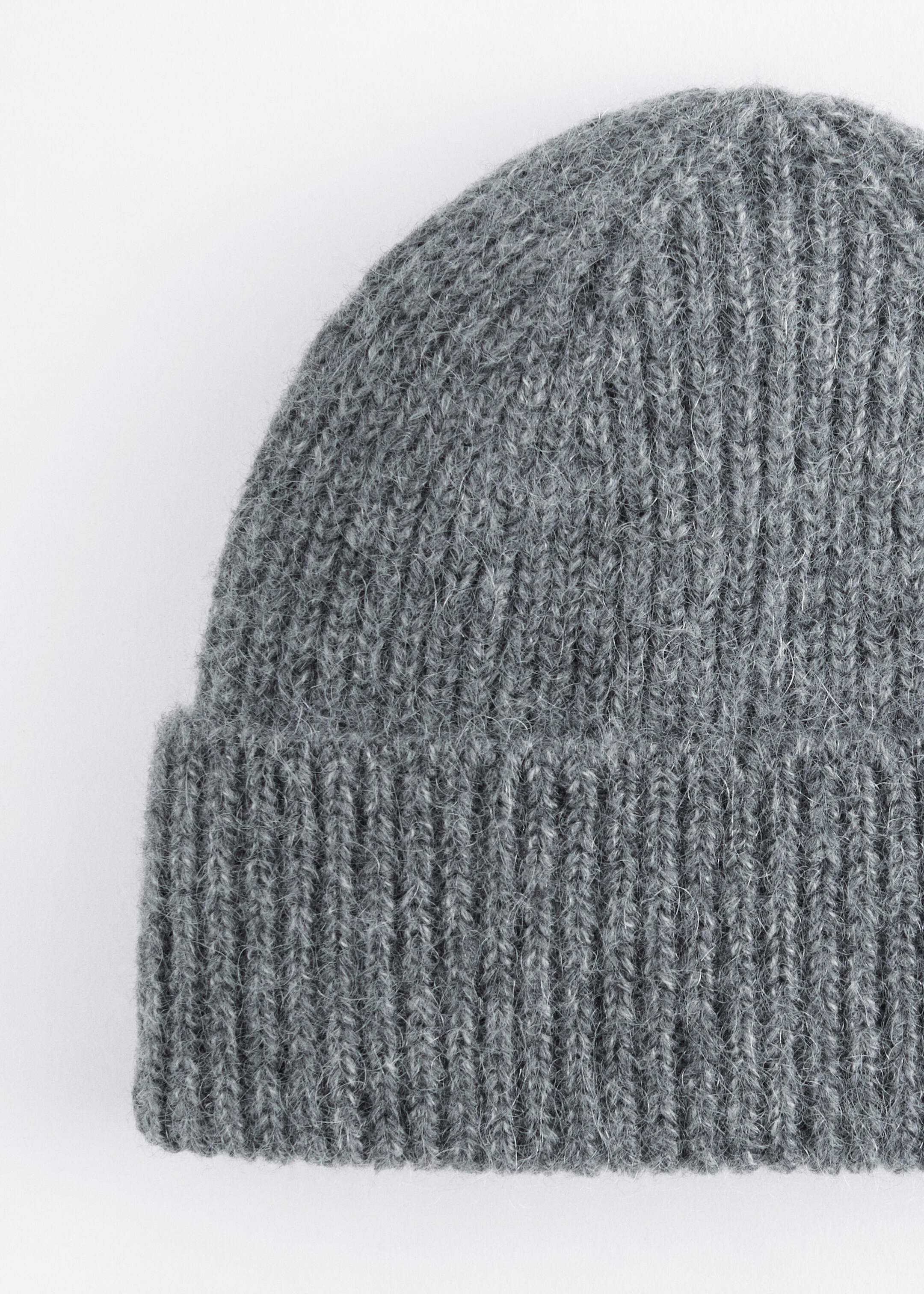 Zobrazit větší obrázek: Wool Blend Beanie - Šedý melír - ŽENY | H&M CZ 3