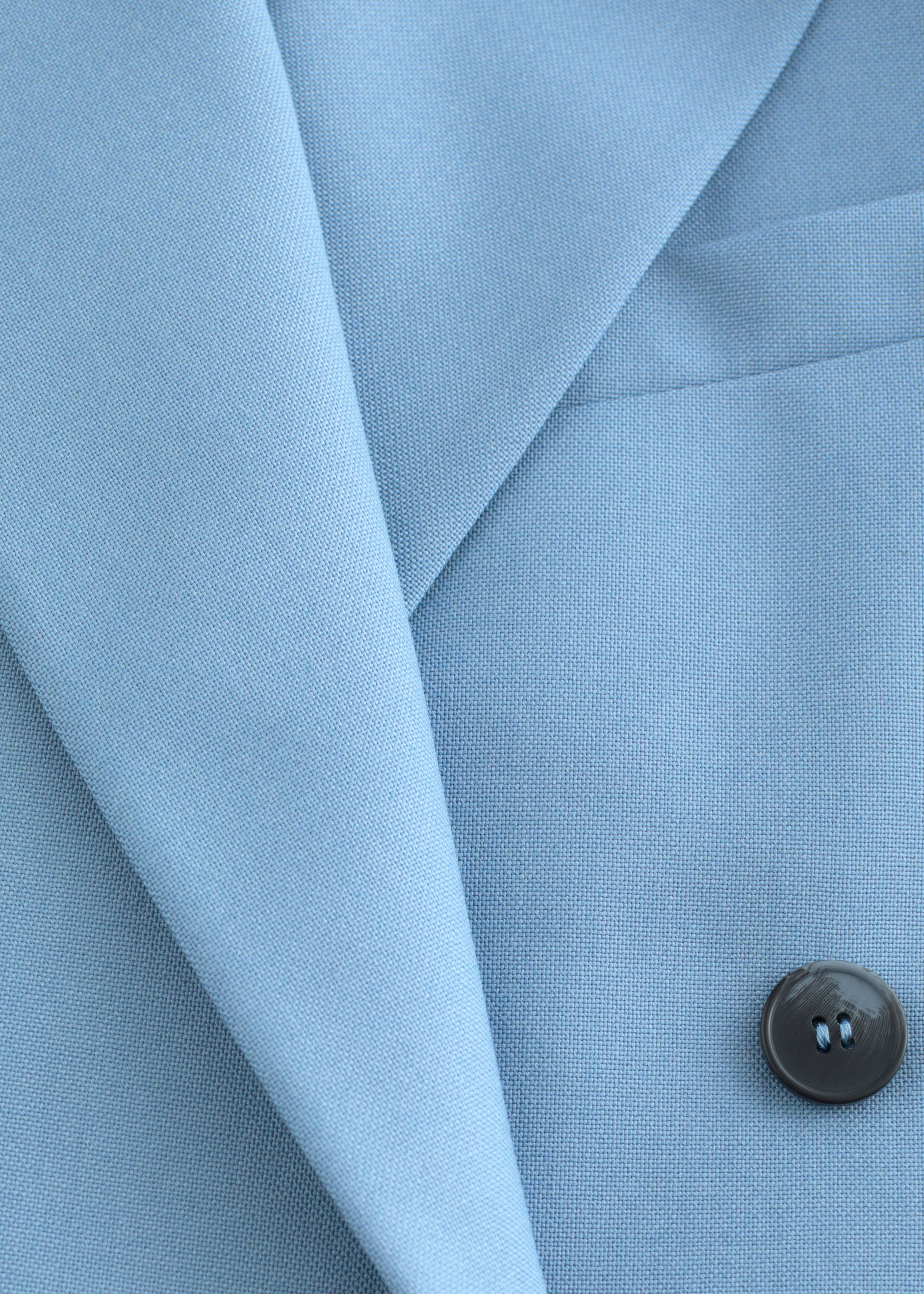 Image of Double-Breasted Wool Blazer