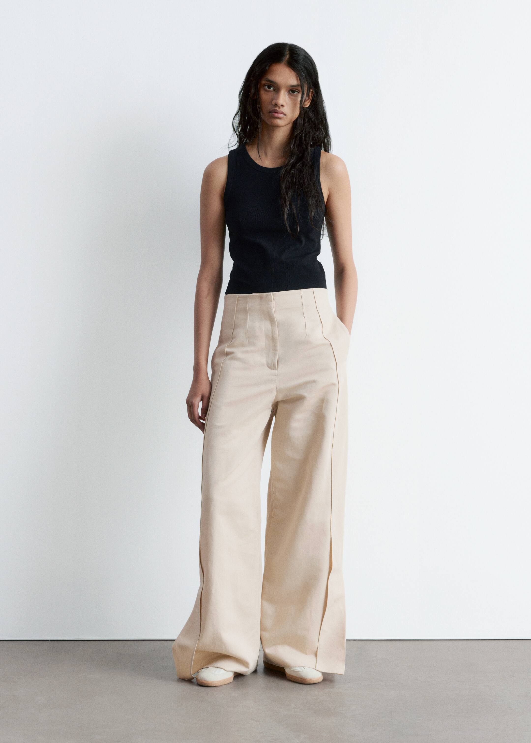 Vis større bilde: Figurnær tanktop - Svart - DAME | H&M NO 1