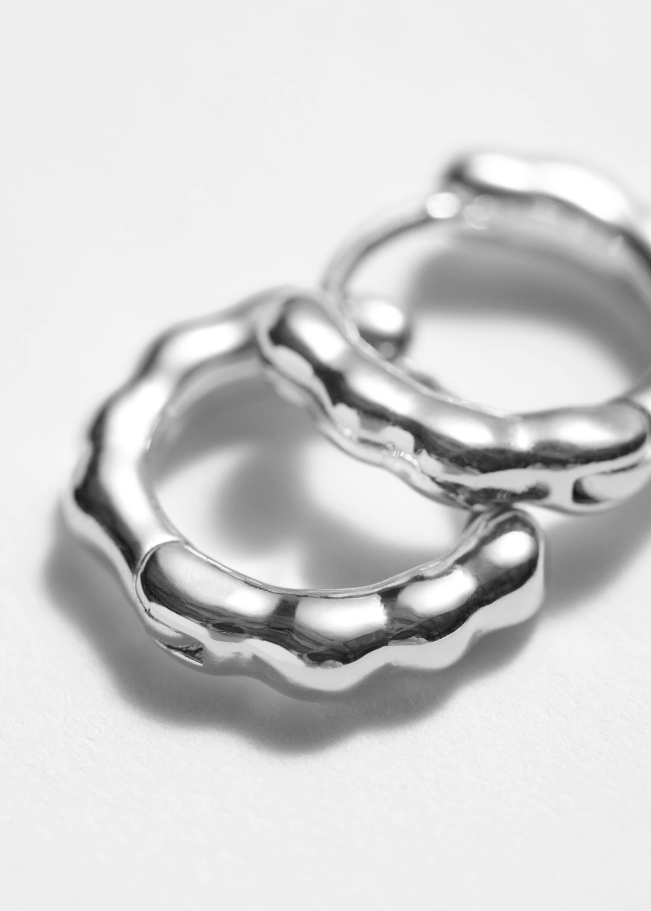 Ingrandisci l'immagine: Molded Hoop Set - Silver - DONNA | H&M CH 3