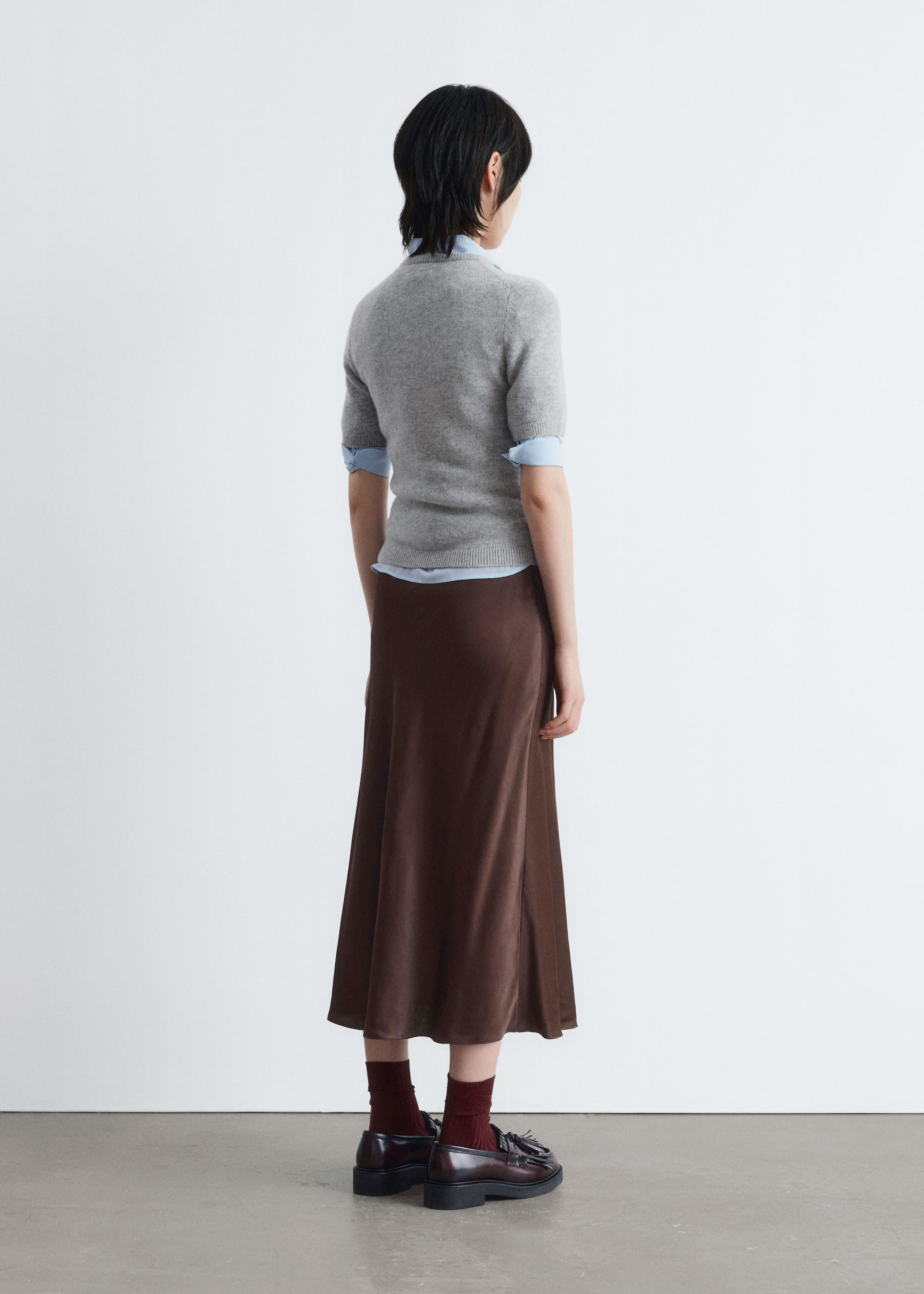 Image of Knitted Cashmere T-shirt
