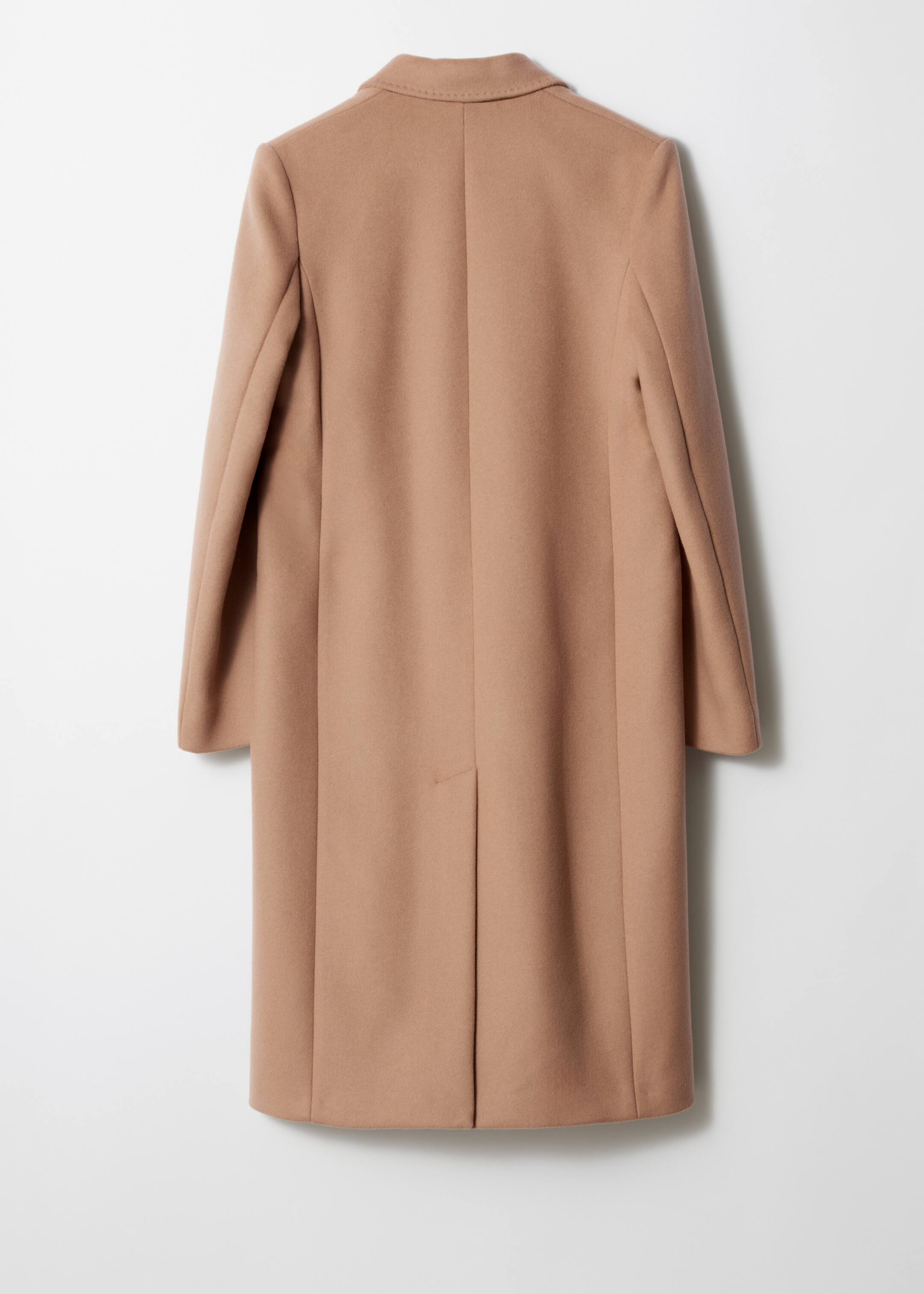 View larger image: Tailored Single-Breasted Coat - Camel - Ladies | H&M GB 8