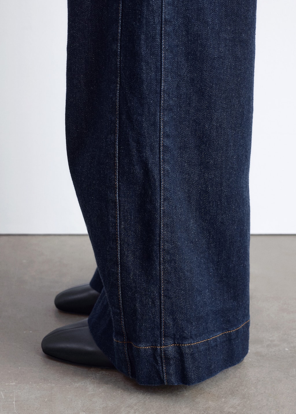 Image of Regular Wide-Leg Jeans