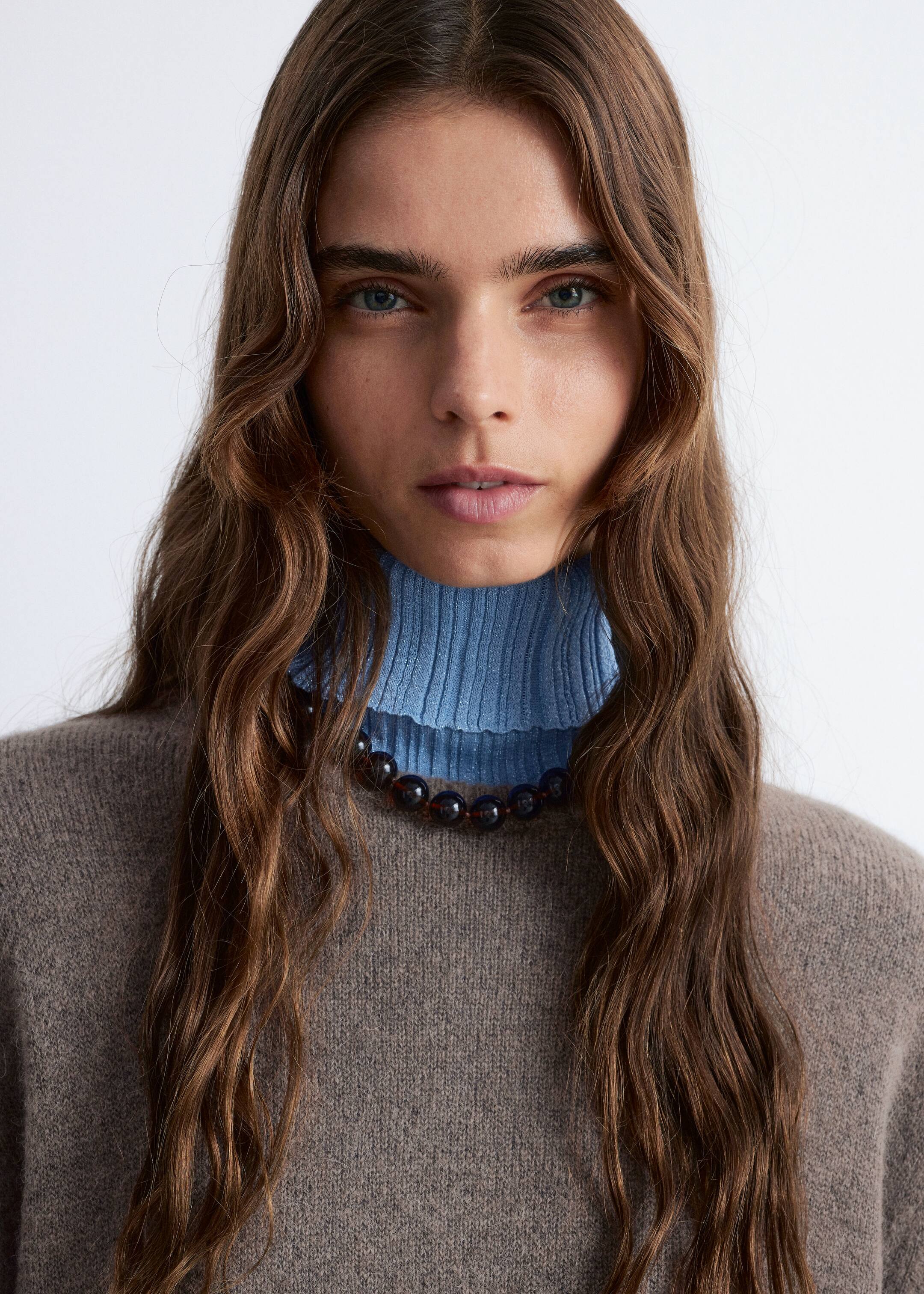 Vezi imaginea mai mare: Pulover tricotat din amestec de alpaca - Mole - FEMEI | H&M RO 3