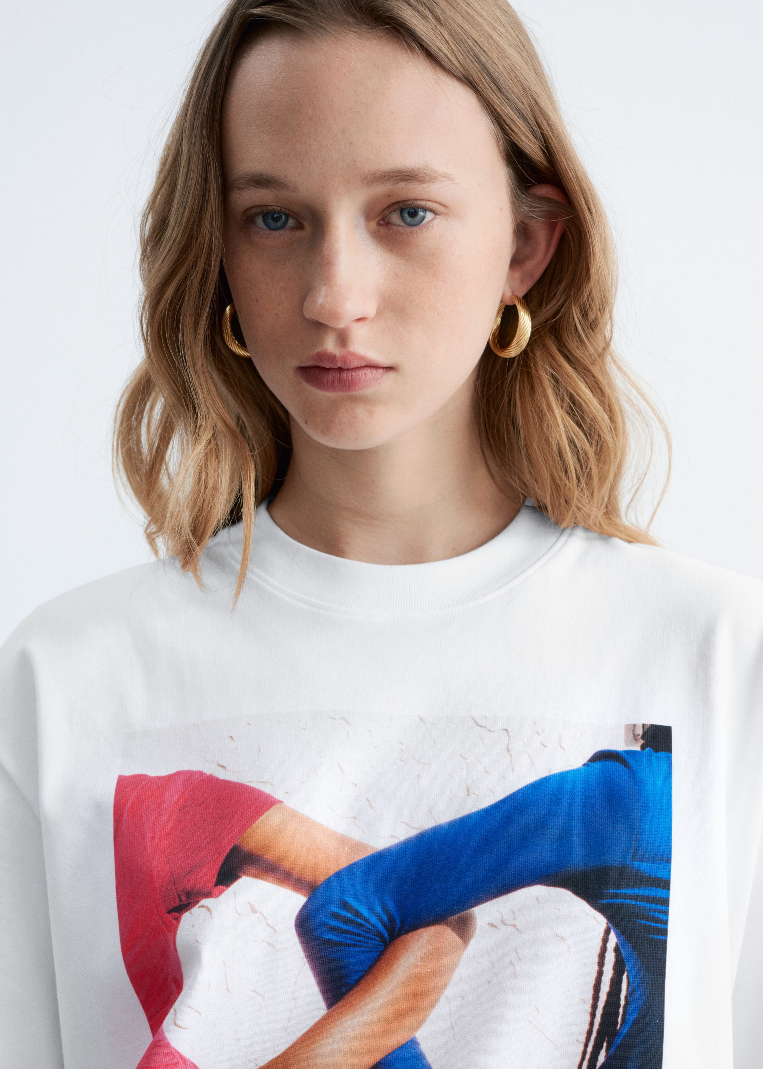 Image of Bedrucktes Oversized-T-Shirt