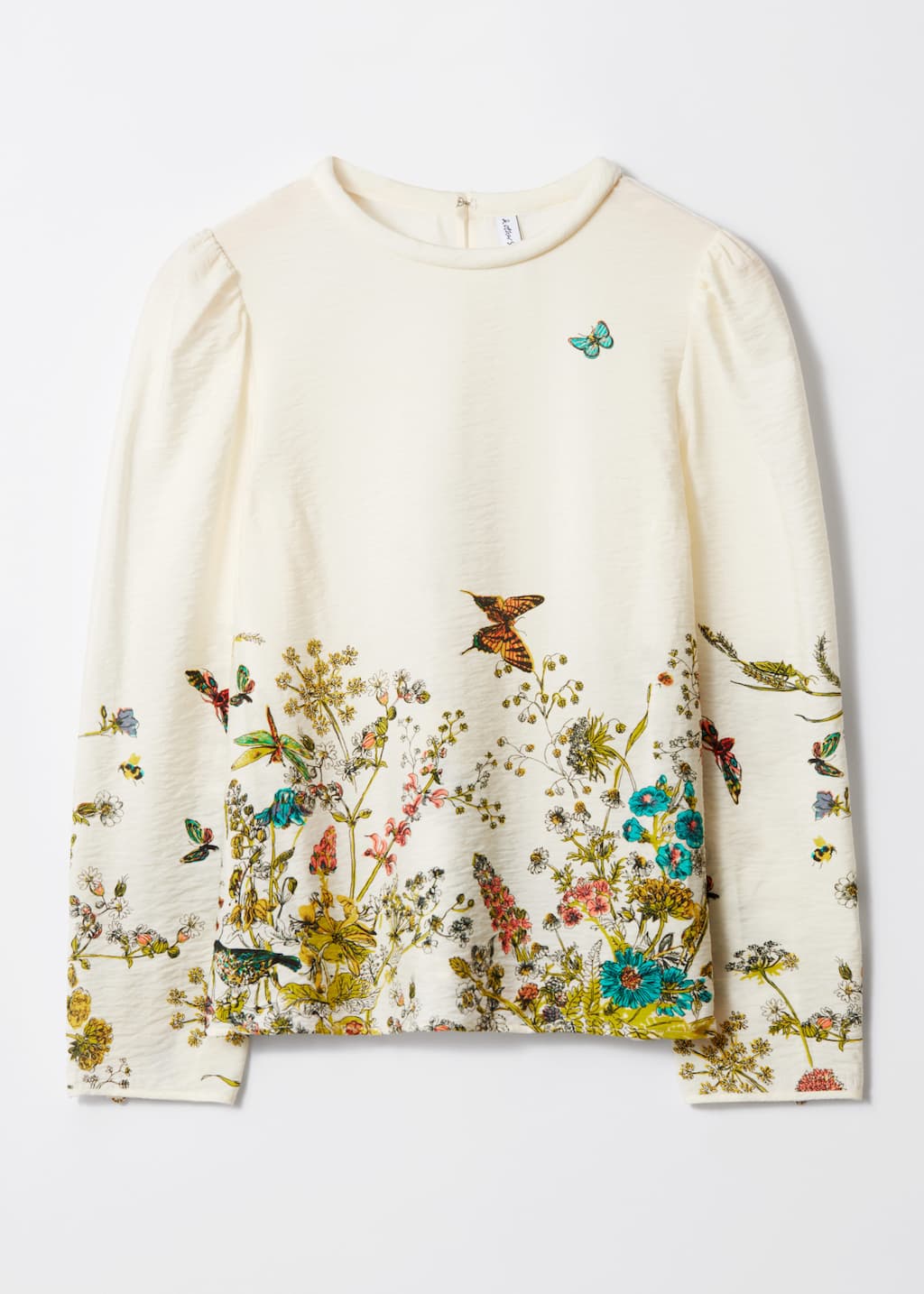 Printed Blouse - Yellow floral print - Still Life