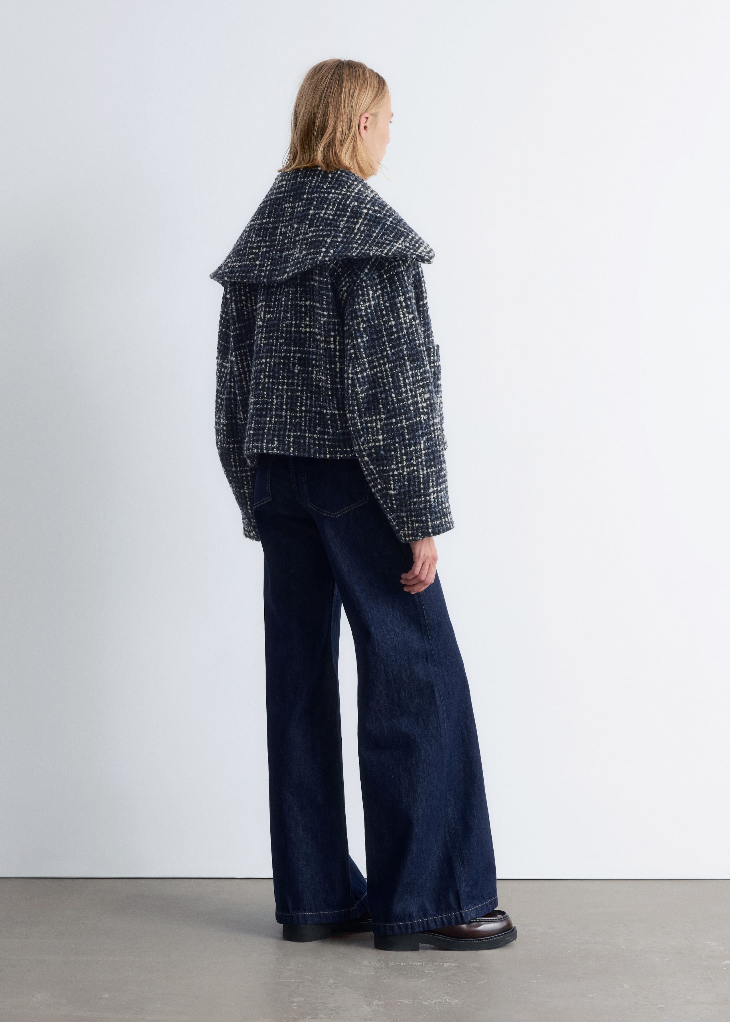 Image of Cropped Wool Jacket