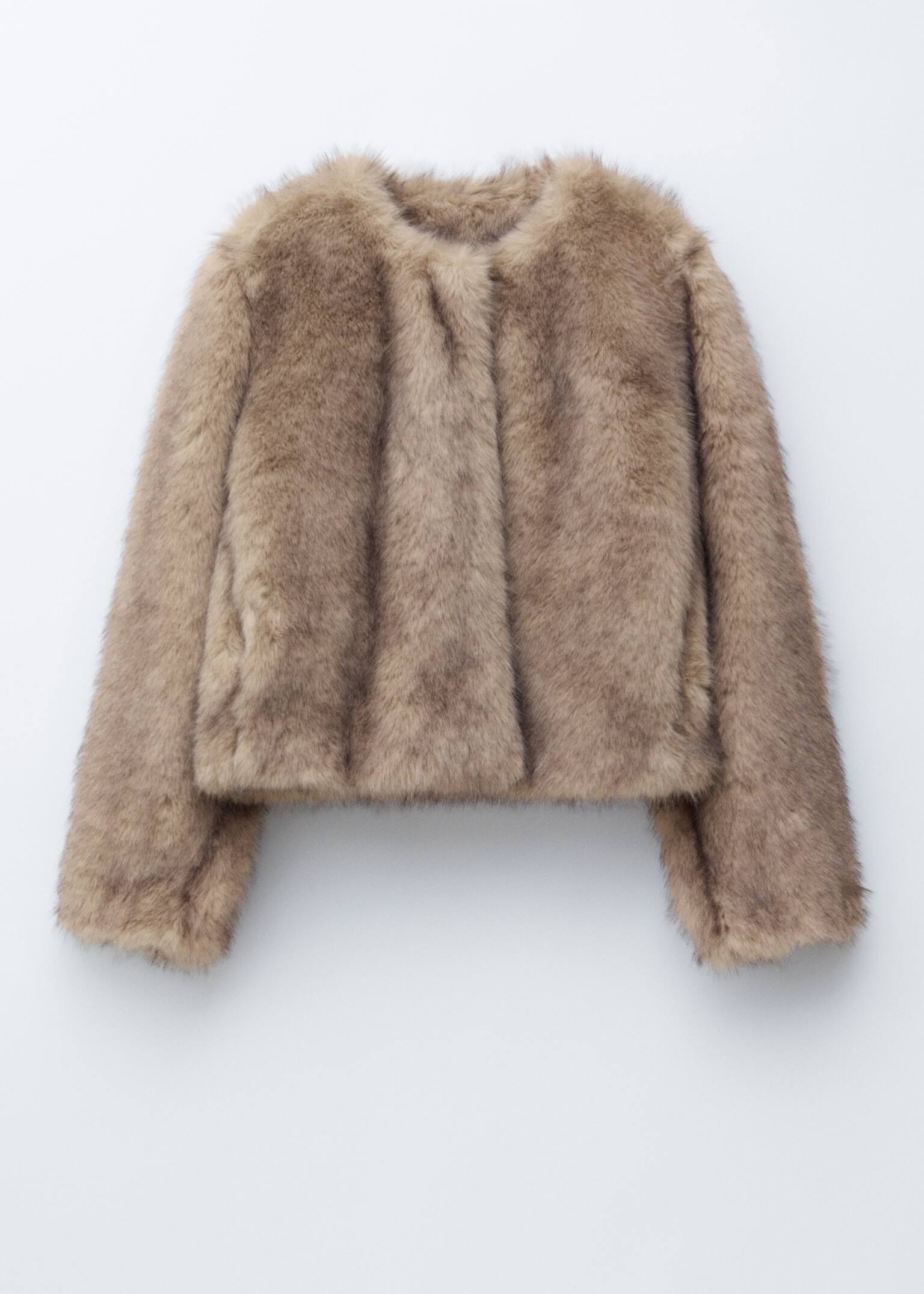 Veste courte en fourrure synthétique - Mole