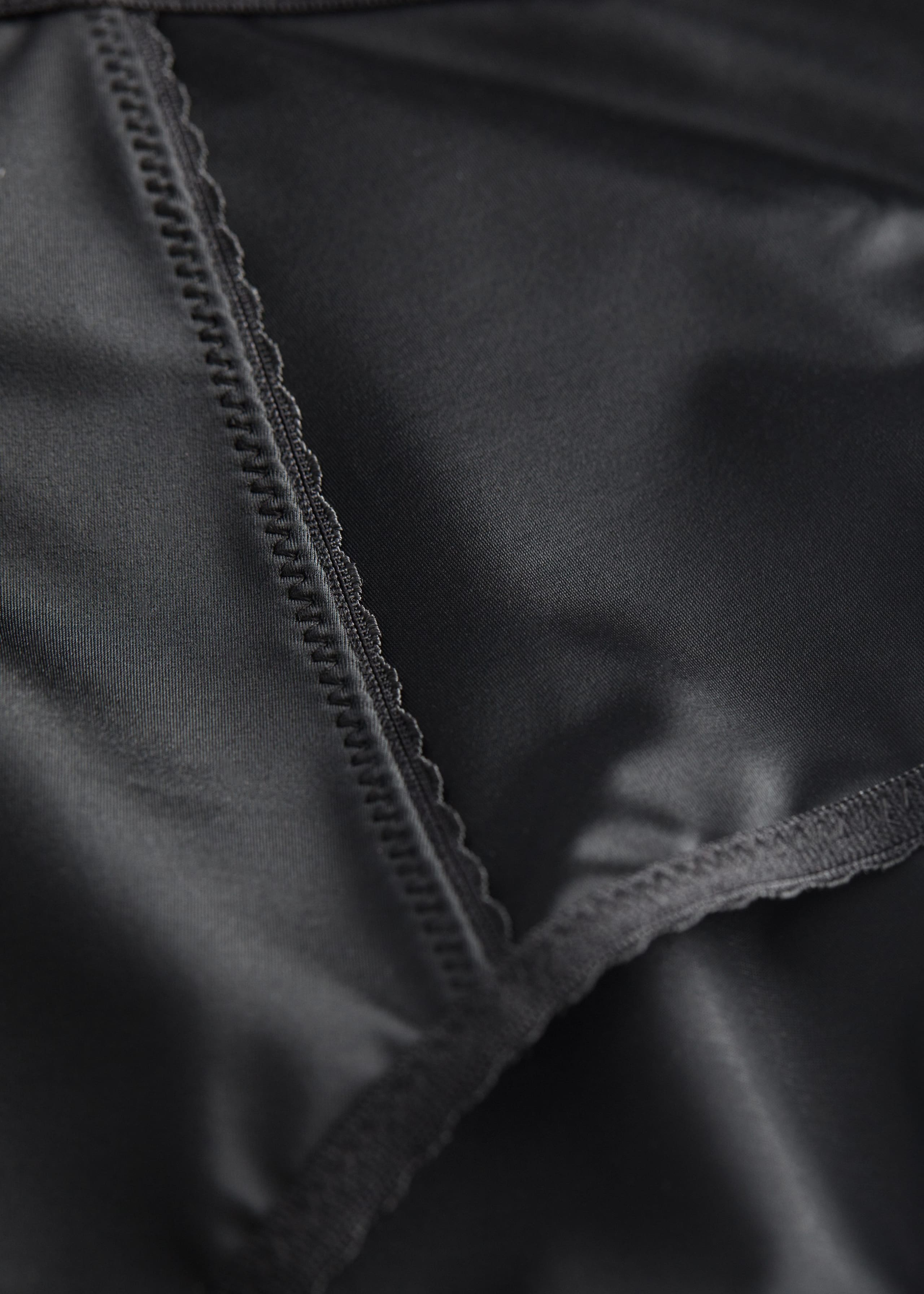 Picot Trim High Waist Briefs - {{variantName}} - Descrizione dettagliata