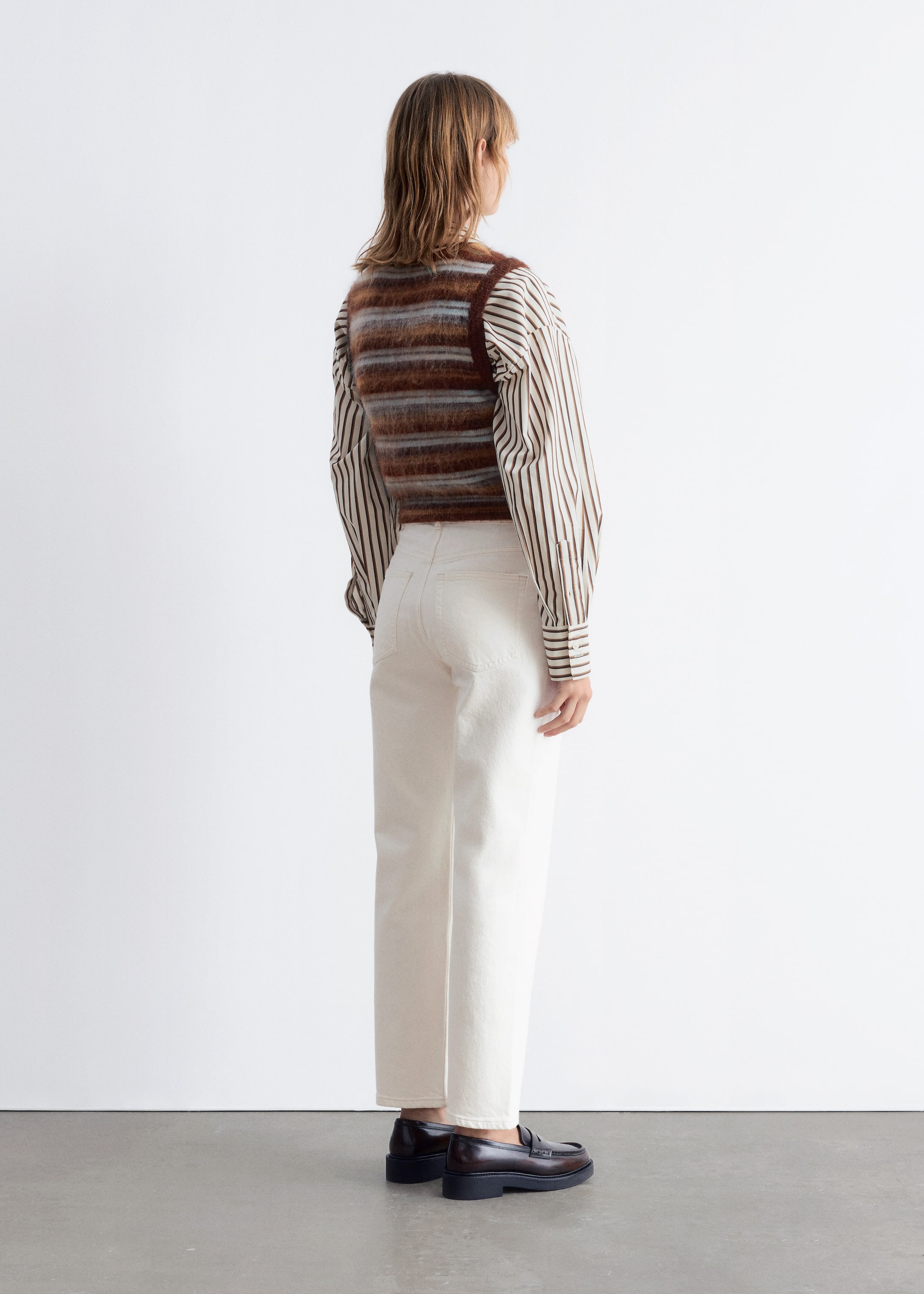Nagyobb kép megtekintése: Rövidített szűk szárú farmer - Fehér - NŐI | H&M HU 3