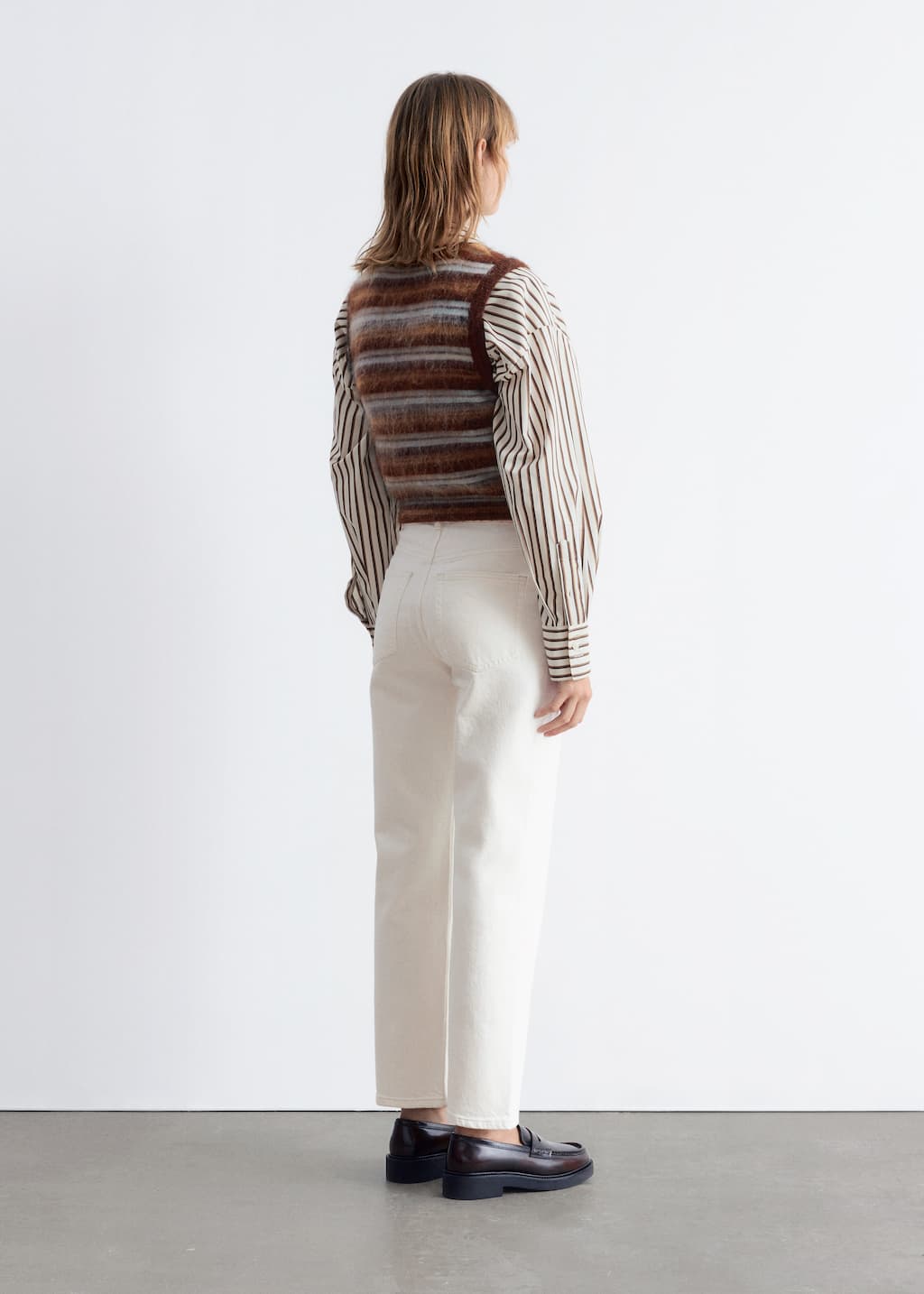 Image of Verkürzte Jeans mit schmalem Bein