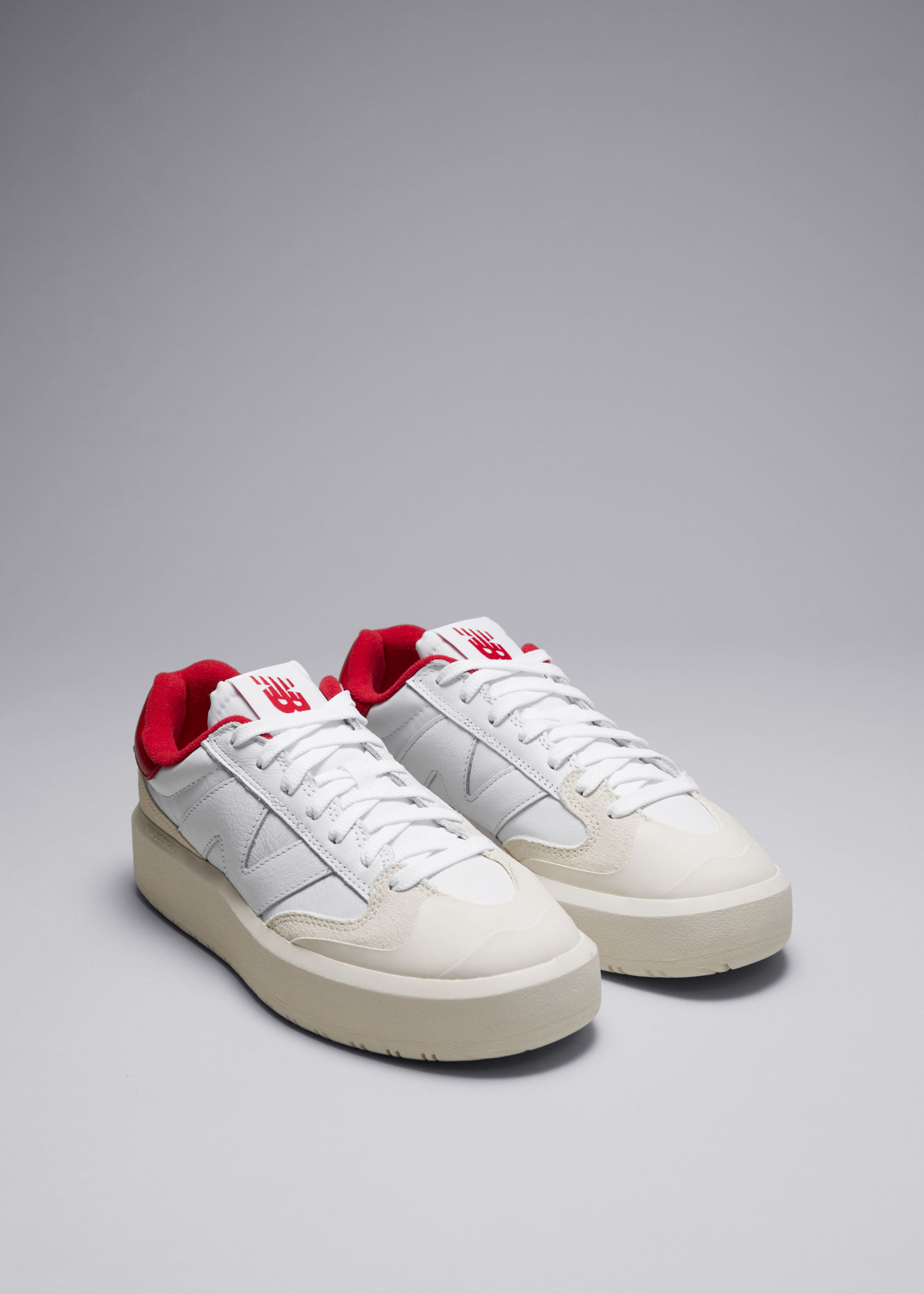 New Balance CT302 Sneakers - White/Red - Still Life