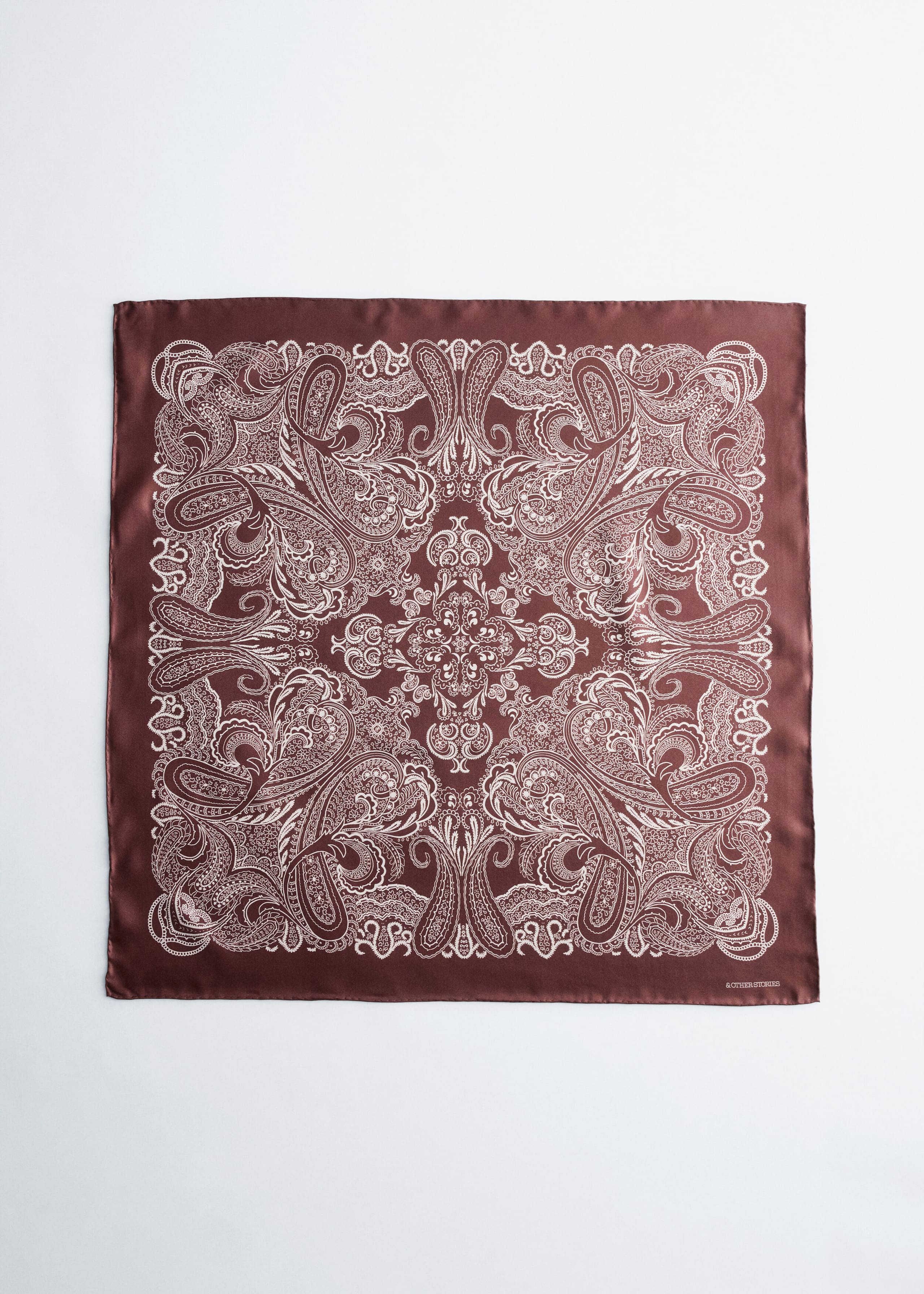 Image of Paisley Silk Scarf