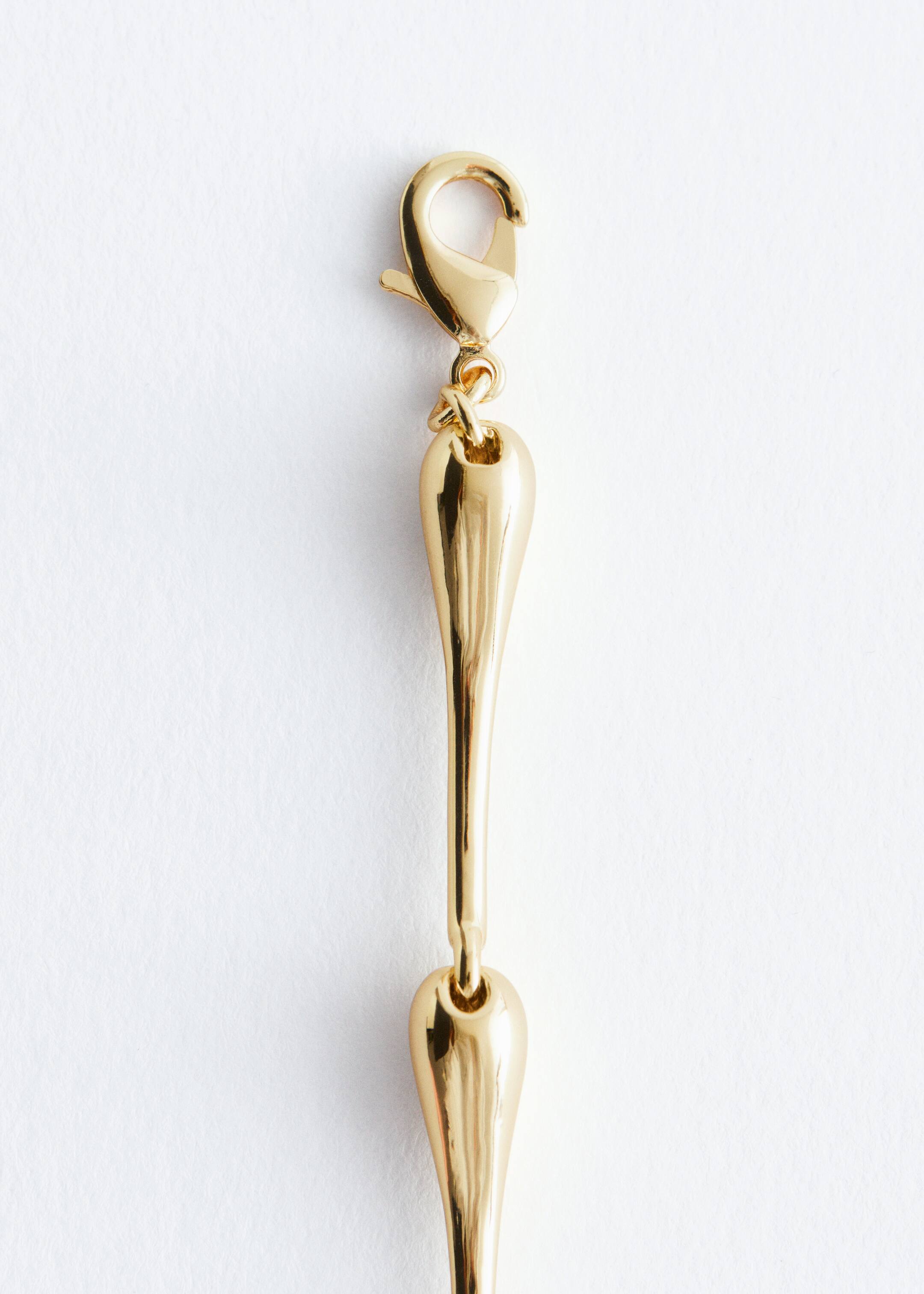Visa större bild: Halsband med droppformade länkar - Guld - DAM | H&M FI 3