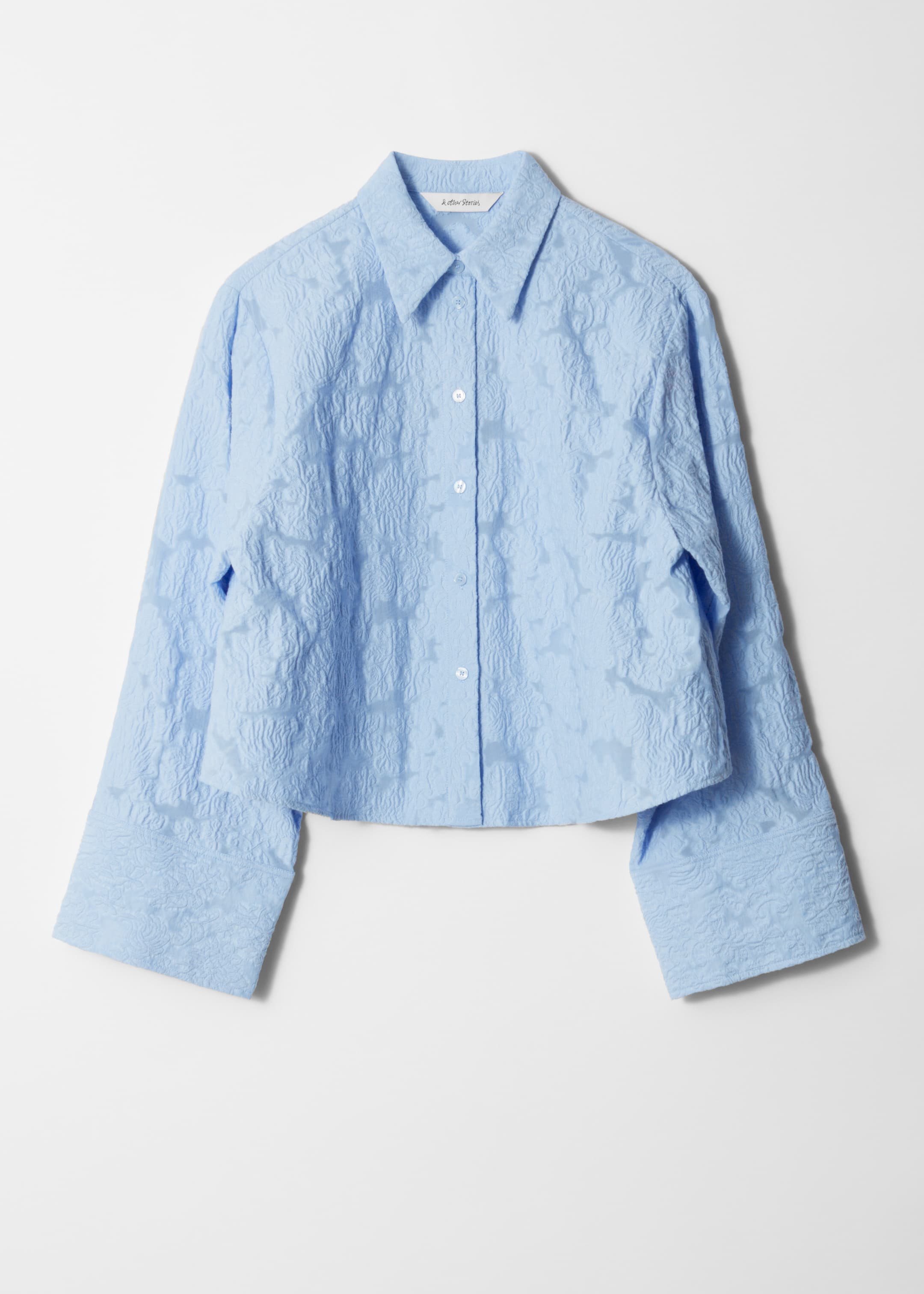 Agrandir l'image: Chemise jacquard - Bleu clair - FEMME | H&M BE 5