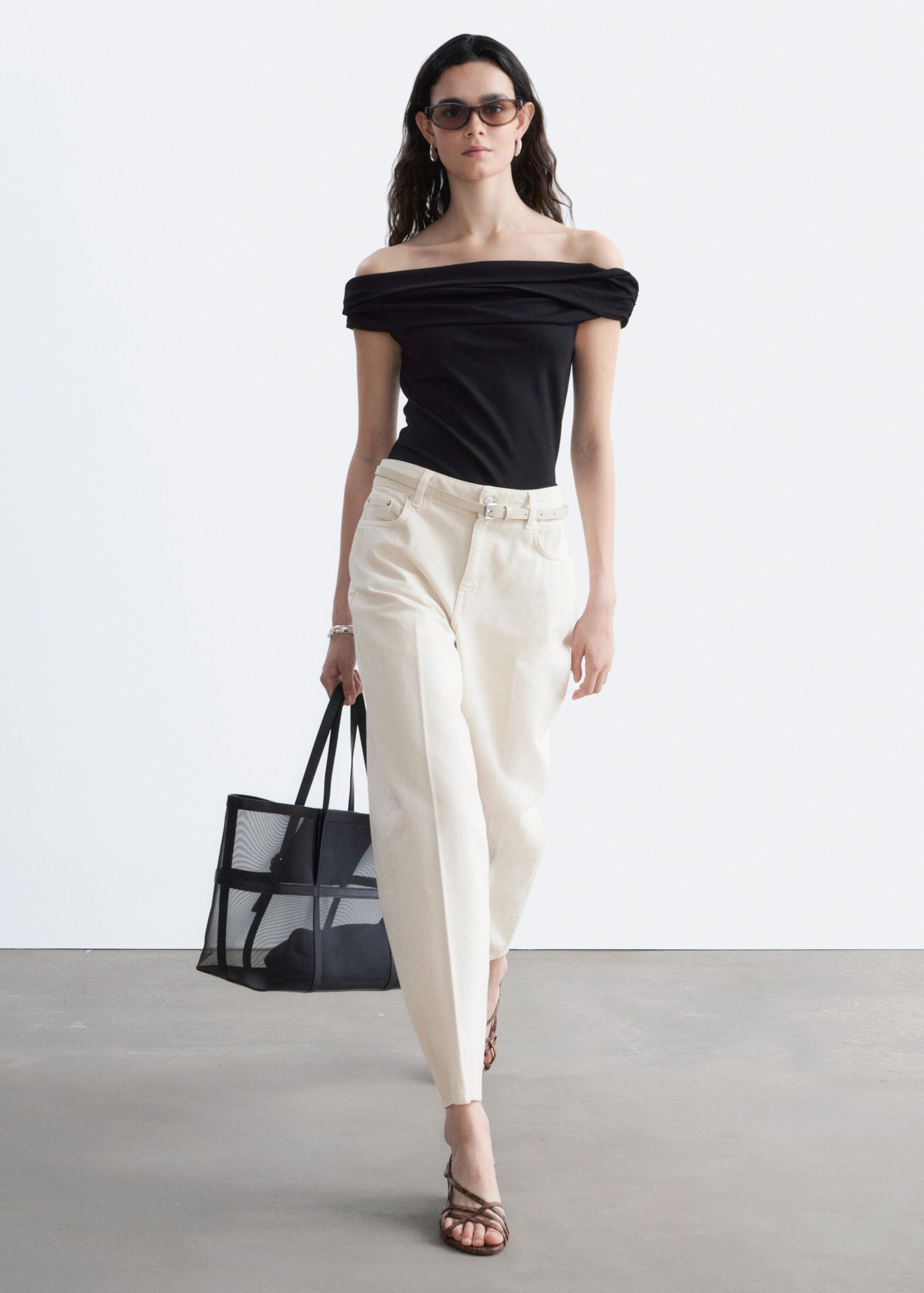 Off-Shoulder Top - Mole - Lookbook